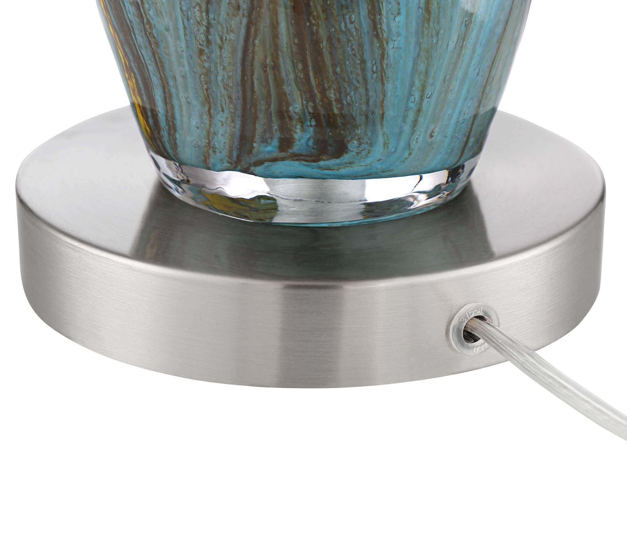 360 Lighting Azure Modern Coastal Table Lamps Set of 2 - 26.75
