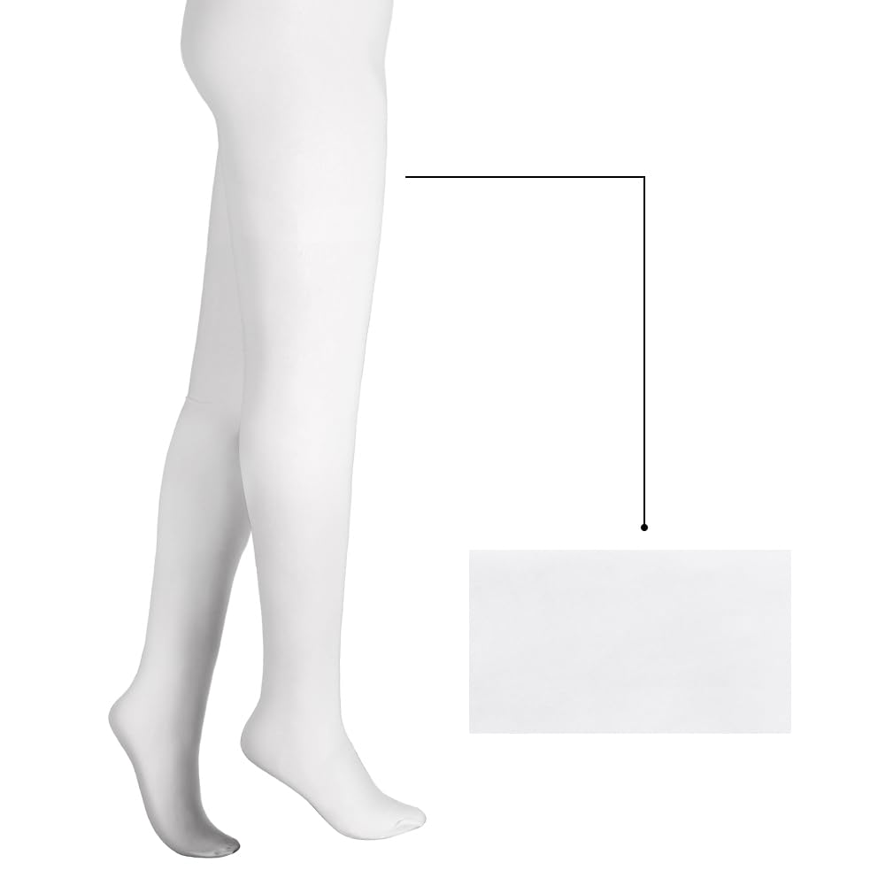 EQSJIU Girls Ballet Dance Tights - Ultra Soft Stretchable Footed Leggings for Ballet, Jazz & Dance Class (Pink) - Perfect for Recitals, Practice & Winter Warmth