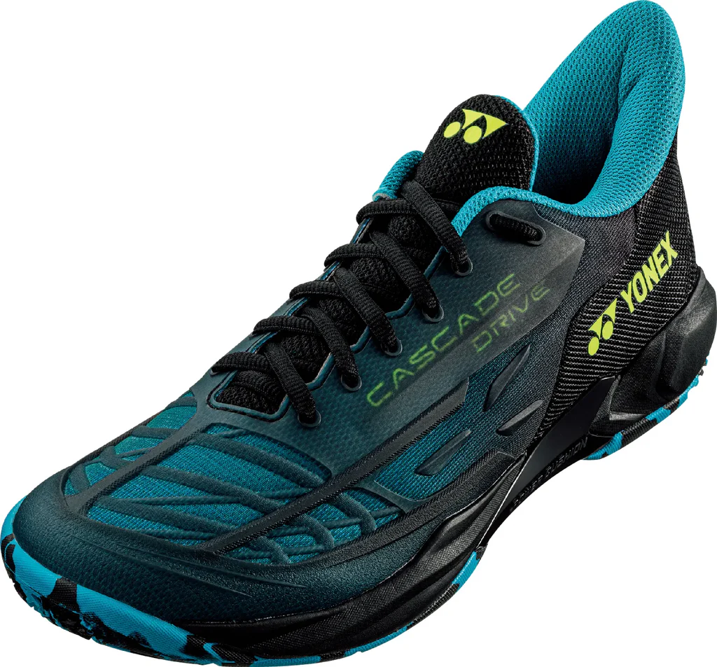 Yonex Power Cushion Cascade Drive 2 Badminton Shoes - Clear Black | Lightweight & Cushioned for Court Performance | Perfect for Competitive Play & Training