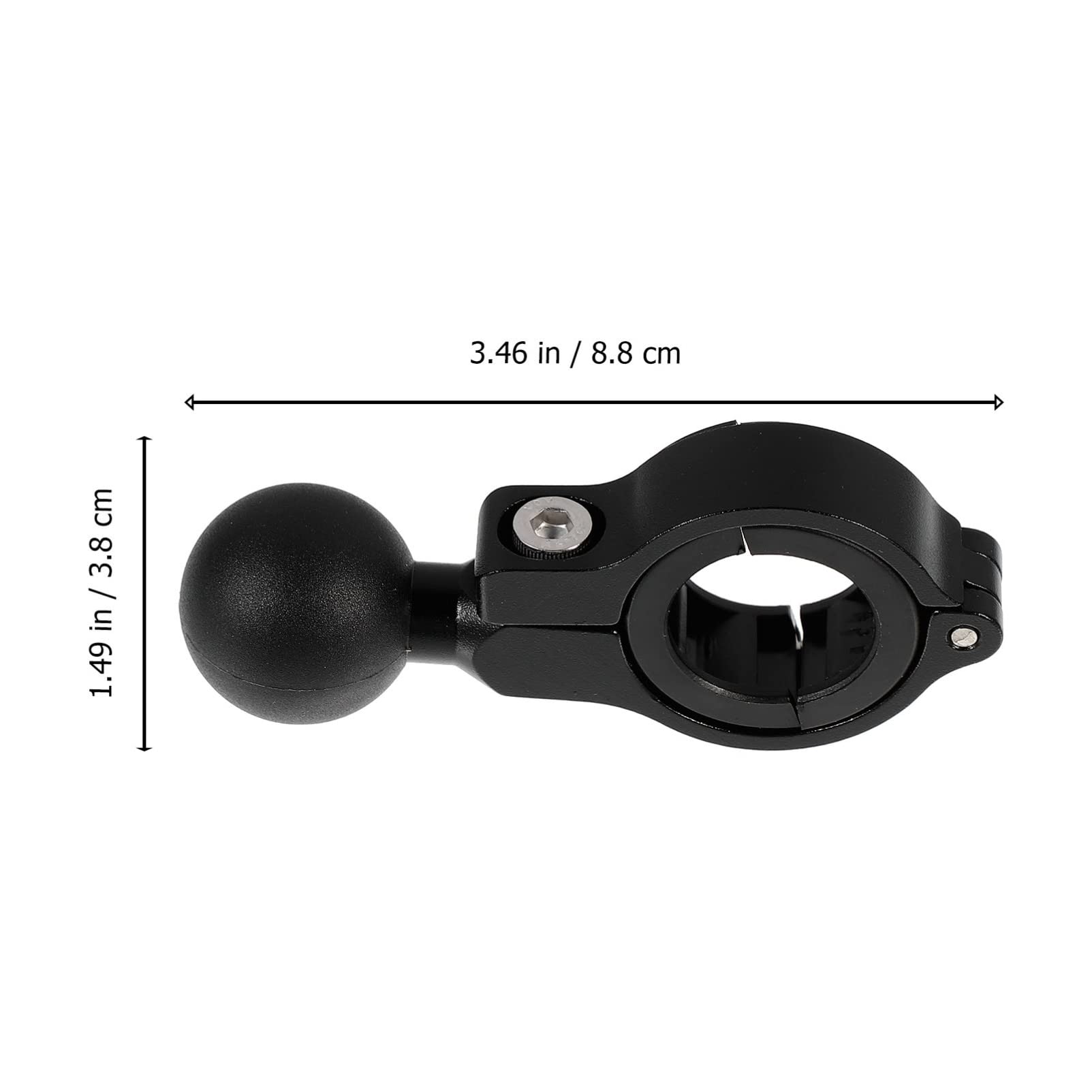 Motorcycle Handlebar Phone Mount Adapter - Secure for Riding