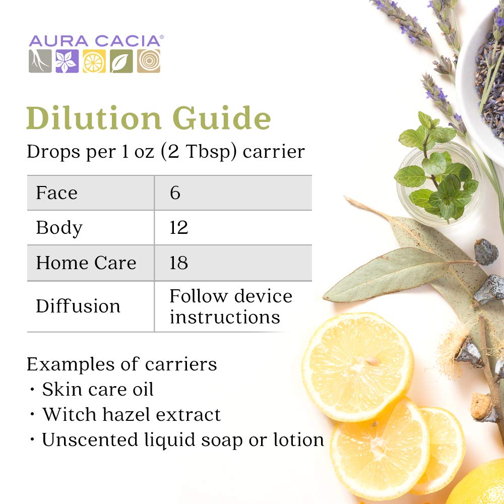 Aura Cacia Lavender Essential Oil for Relaxation & Stress Relief - 16 fl oz (473ml) - Pure Aromatherapy Oil for Diffusers, Massage, Bath & Home Spa