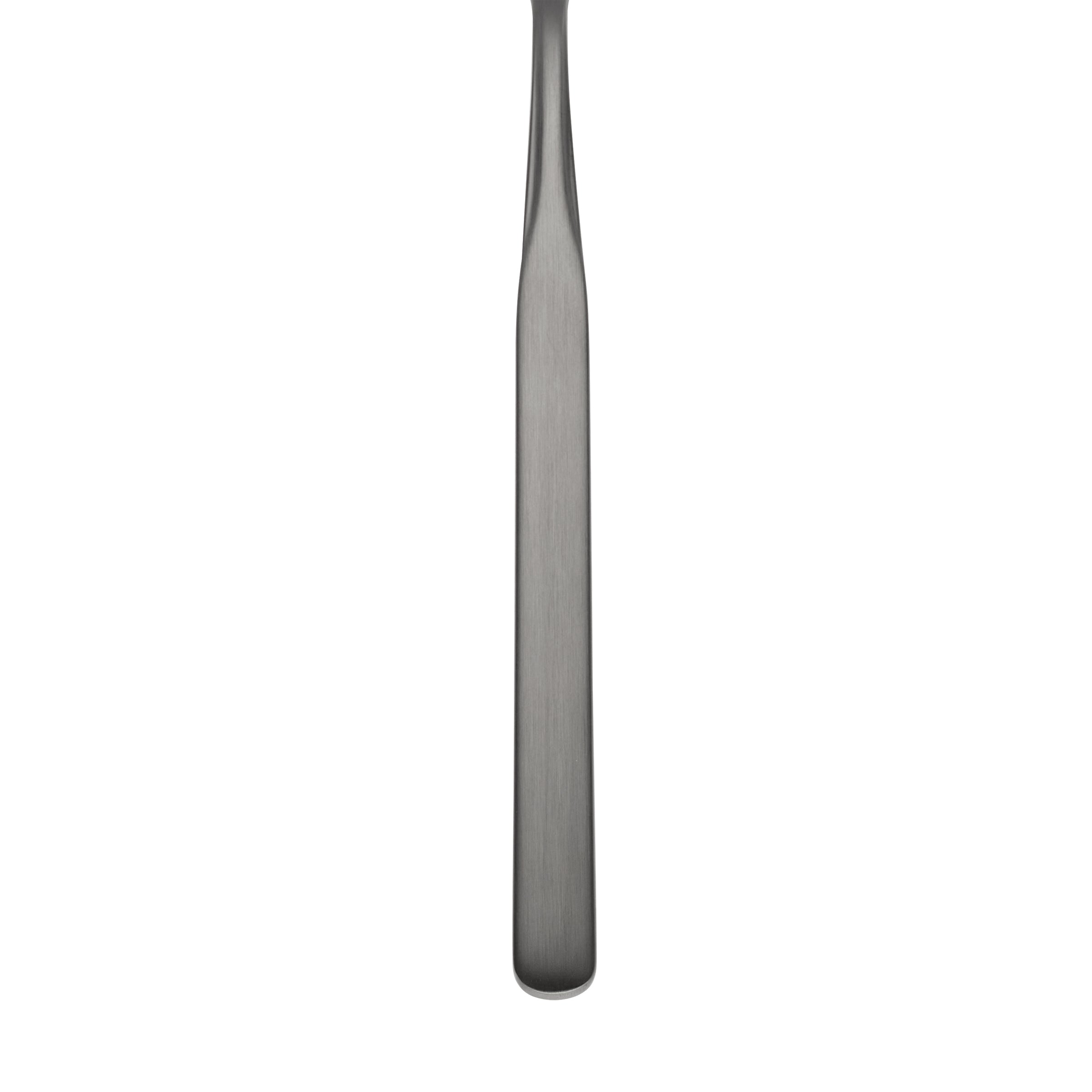 Premium Mercer Gunmetal 5-Piece Flatware Set - Stainless Steel Silverware for Formal Dining, Wedding Gifts & Elegant Dinner Parties