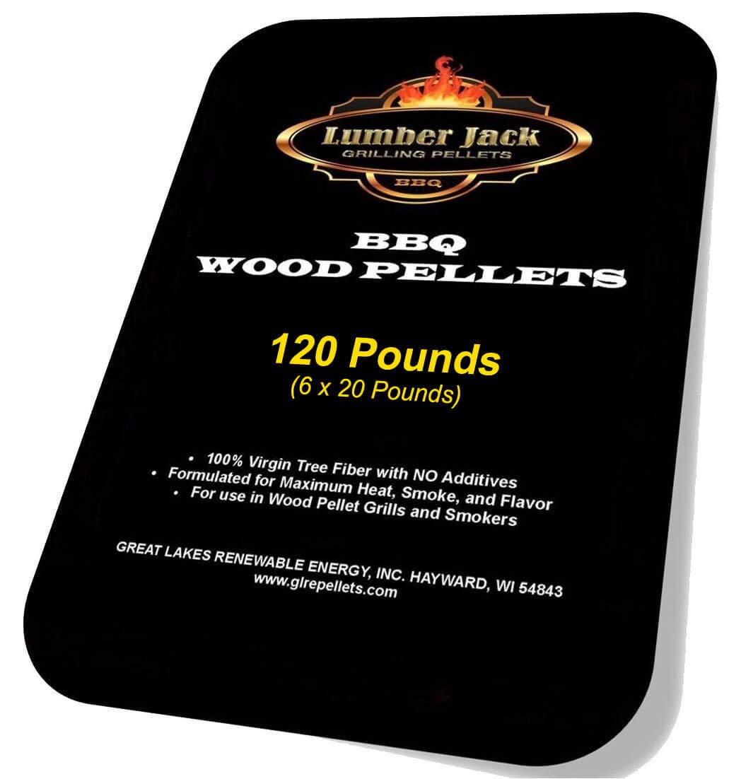 Premium Maple-Hickory-Cherry BBQ Wood Pellets for Smoking & Grilling - Competition Blend (120 Count) - Perfect for Backyard BBQs, Tailgating & Competition Cooking