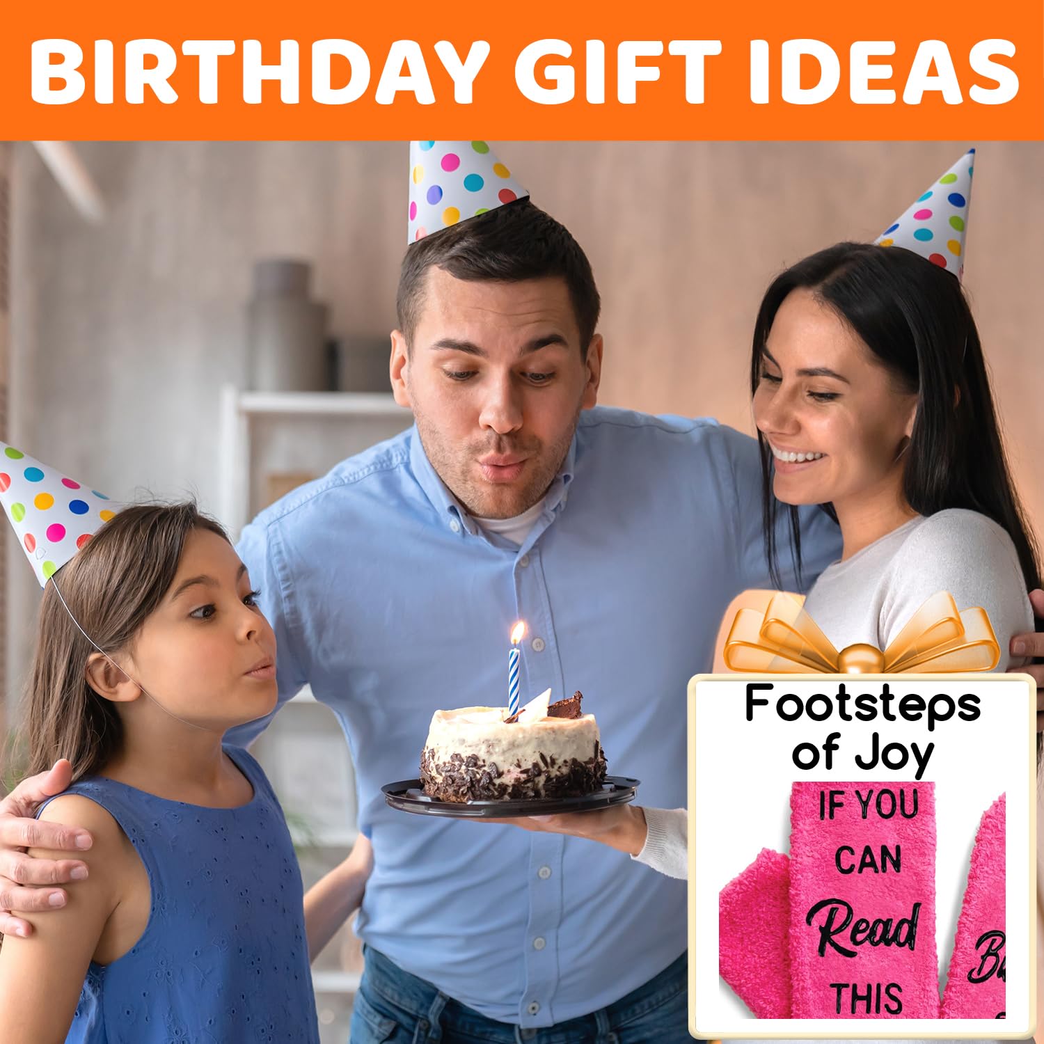 HappyPop Birthday Gifts for Women - Cozy Fuzzy Cupcake Socks for Teen Girls, Mom, Wife, Sister & Aunt | Cute Novelty Socks for Christmas, Valentine's Day & Special Occasions | Perfect Gift for Her Birthday, Mother's Day & Women's Appreciation