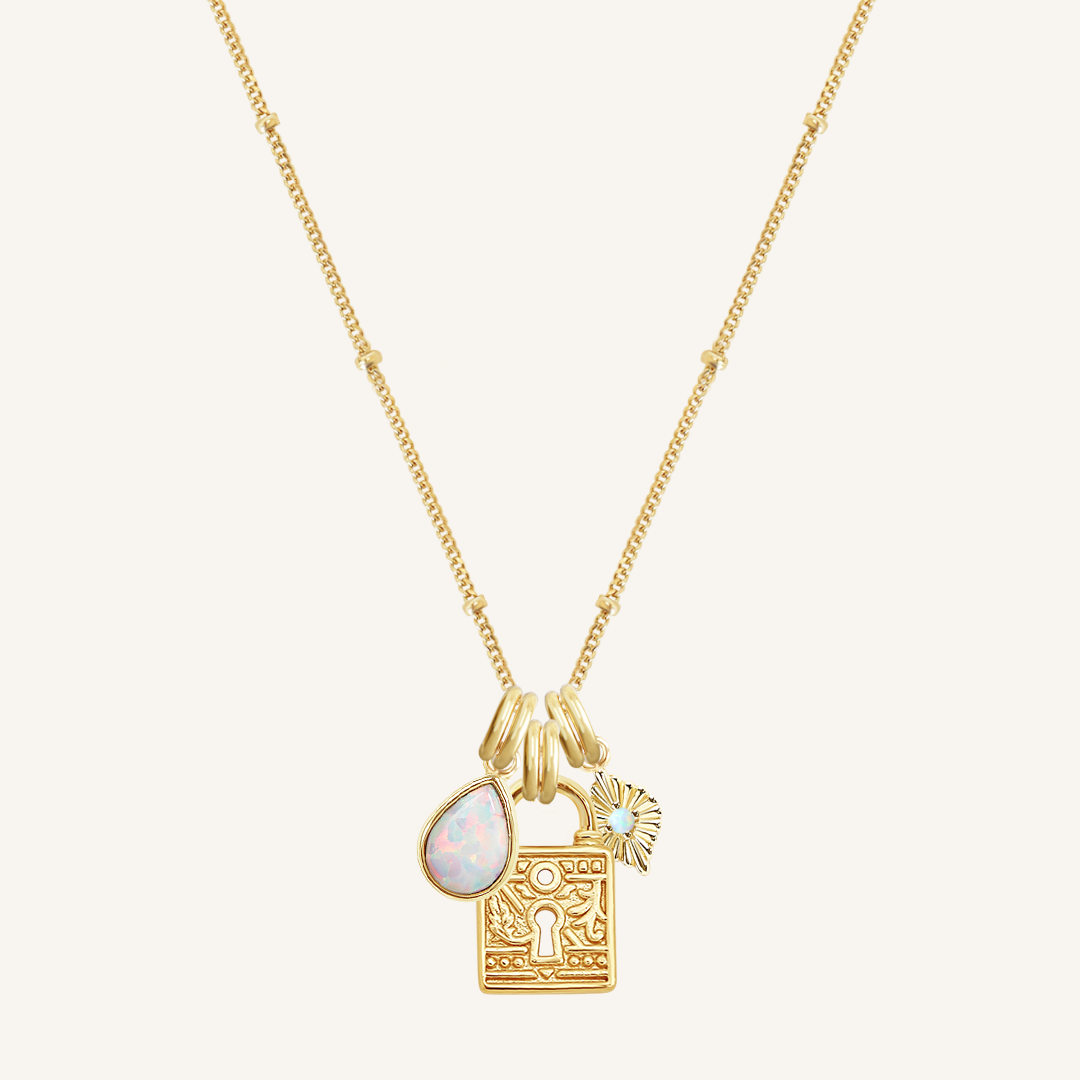 Empowerment Charm Necklace for Women - Inspirational Jewelry Gift for Motivation & Confidence - Perfect for Daily Wear, Special Occasions & Self-Love Gifts