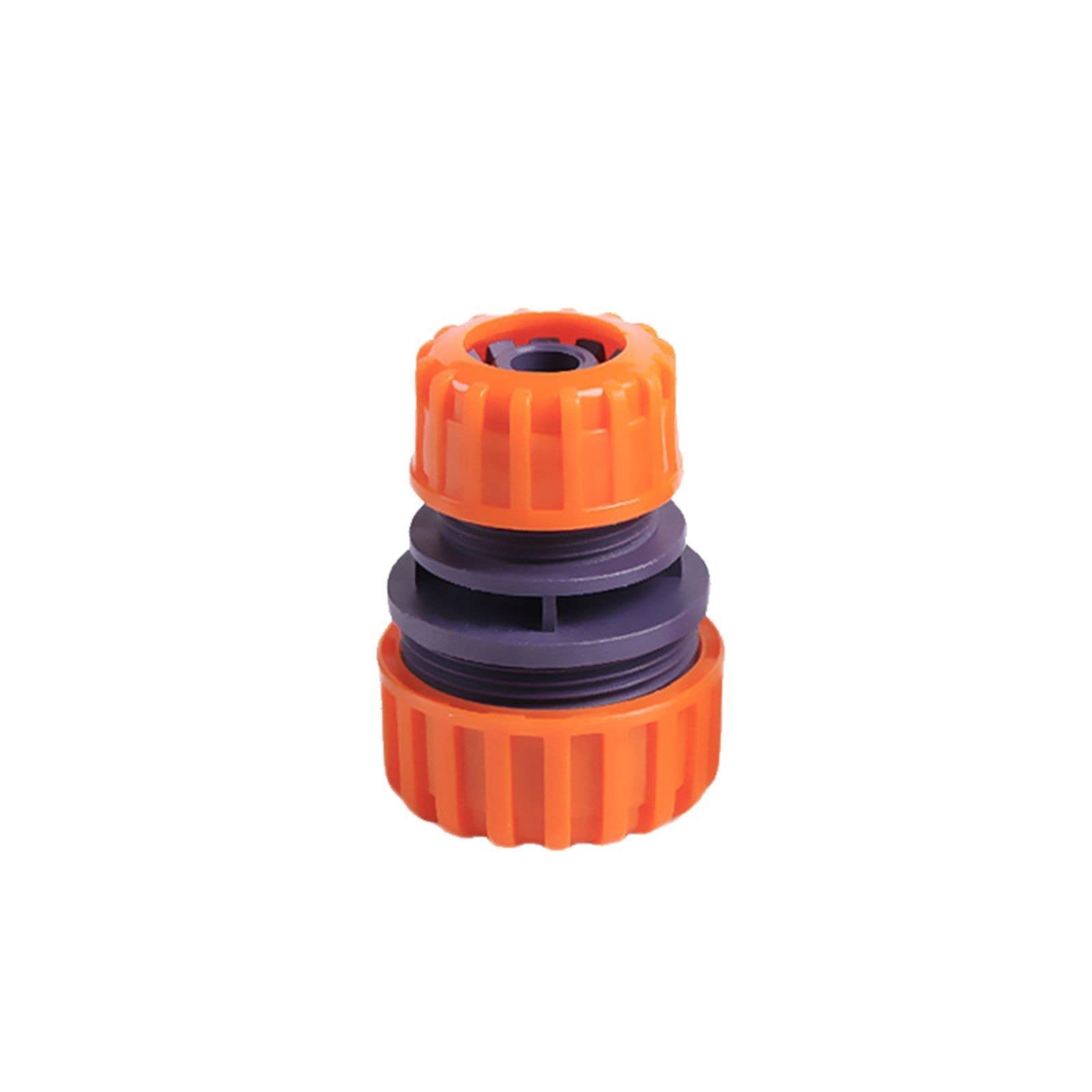 10 Ft Plastic Garden Hose Quick Connector - 4 Point to 6 Point Water Pipe Adapter (1.35cm/0.53
