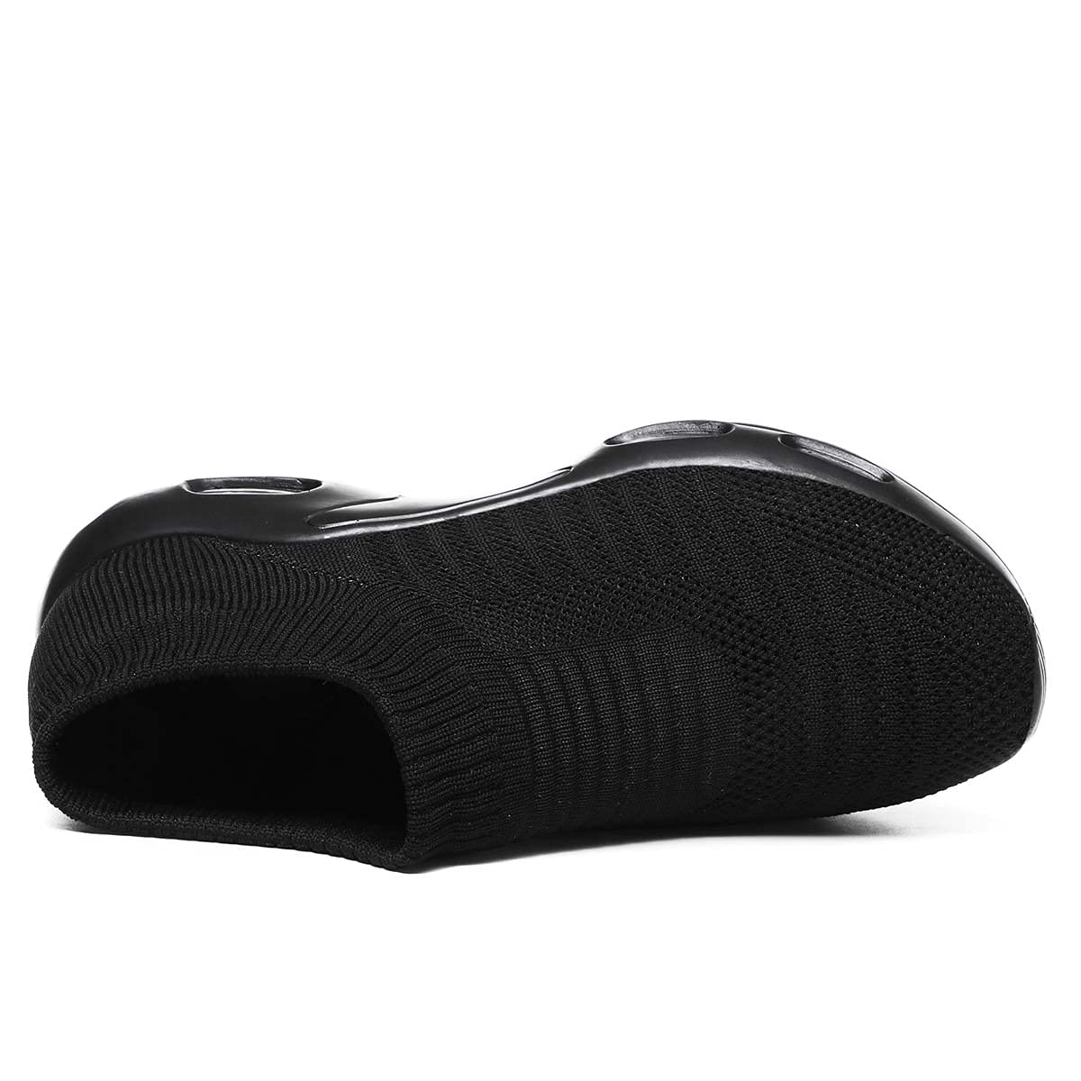 Women's Lightweight Knit Slip-On Sneakers with Air Cushion Sole - Comfortable Casual Walking Shoes for Nurses, Doctors & Healthcare Workers - Perfect for Hospital Shifts, Clinic Work & All-Day Wear