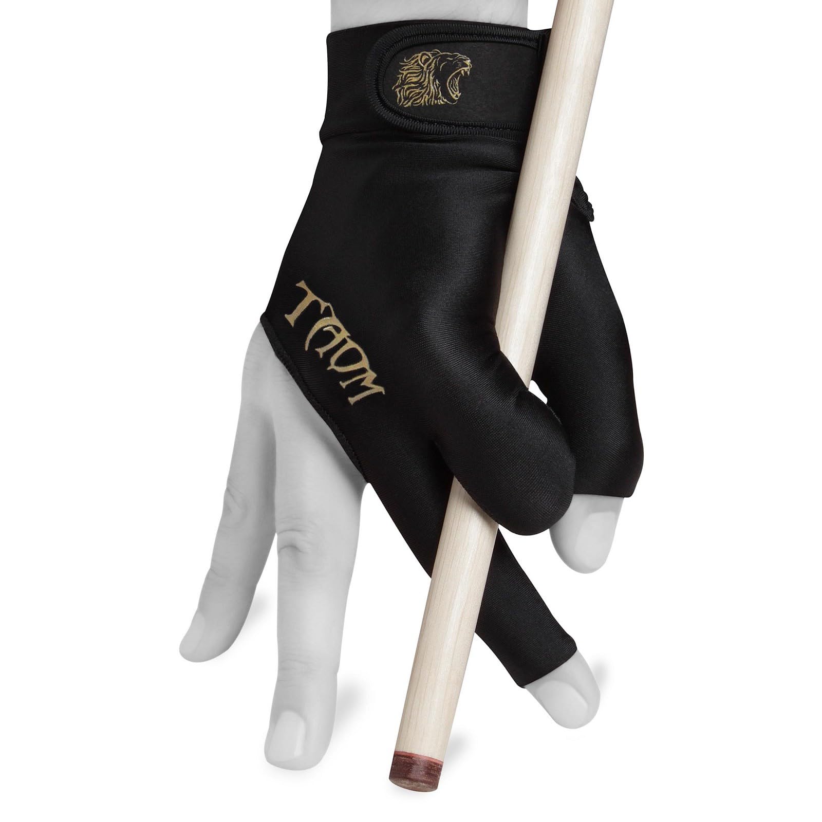 TAOM Midas Billiard Pool Cue Glove - Left & Right Hand Compatible - Perfect for Precision Shots & Smooth Stroke Control in Pool Games