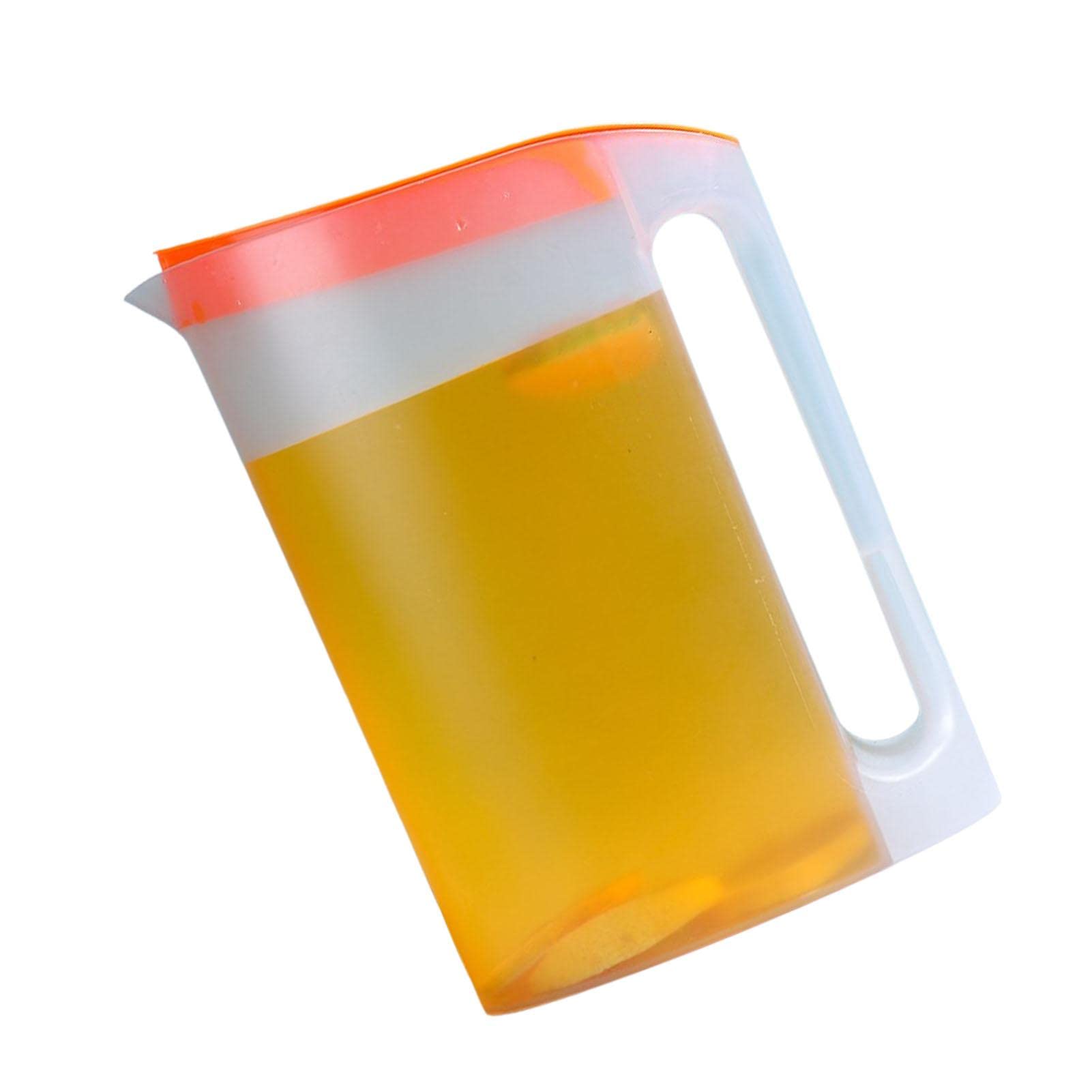 Stainless Steel Water Pitcher with Lid - 1 Gallon Slim Water Filter Pitcher for Fridge Door | BPA-Free Juice Container & Iced Tea Maker | Perfect for Homemade Lemonade, Cold Brew Tea & Healthy Infused Water