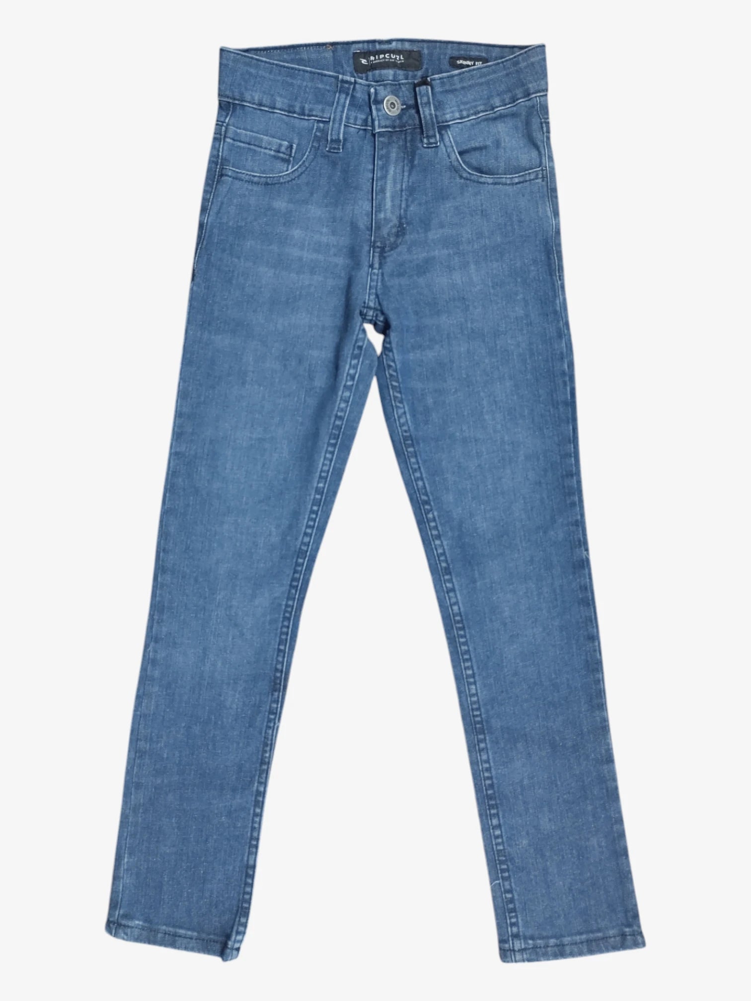 Rip Curl Skinny Jeans for Boys - Blue Denim Kids Jeans | Comfortable & Stylish for School, Play & Everyday Wear