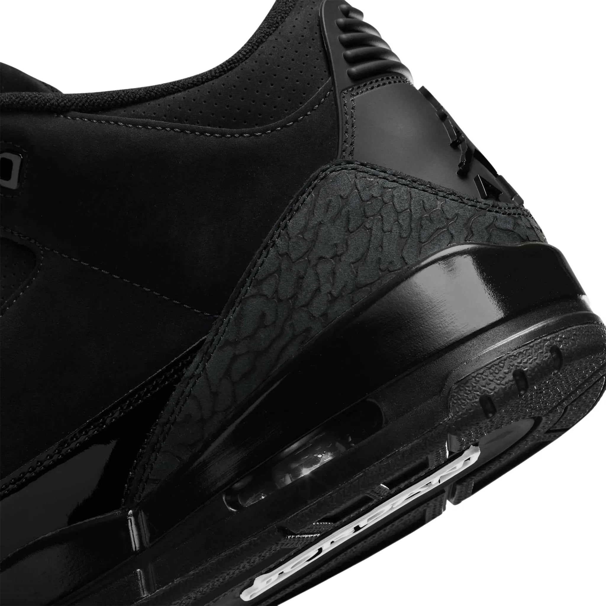 Air Jordan 3 Retro Black Cat Sneakers (2025) - Men's Basketball Shoes for Streetwear & Casual Style
