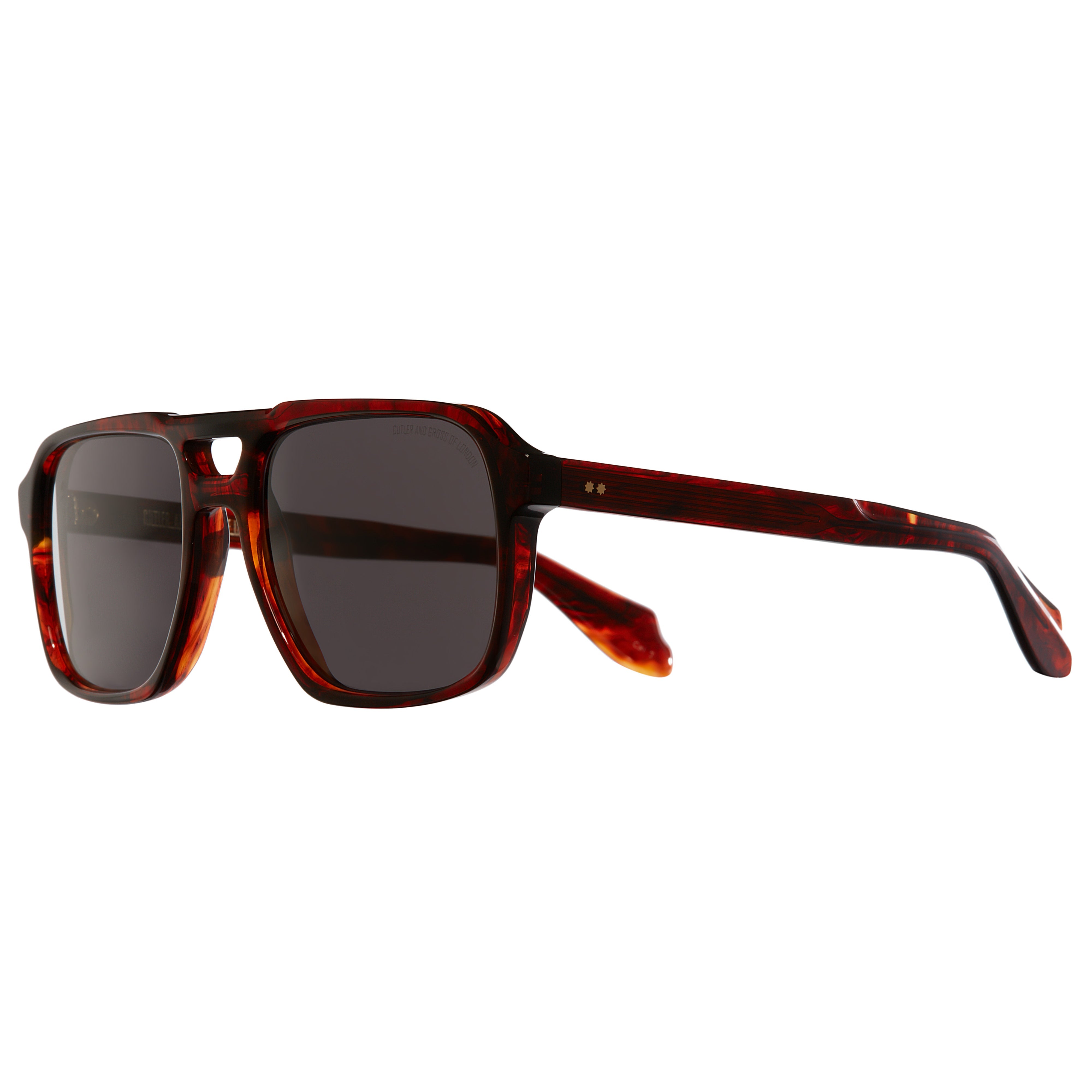 Cutler and Gross 1394 02 5719 Sunglasses - Classic Aviator Style UV Protection for Men & Women - Perfect for Driving, Beach, and Outdoor Activities
