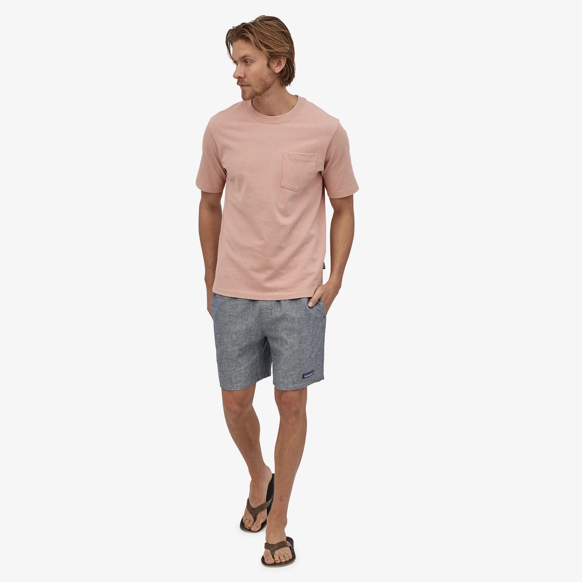 Men's Baggies Naturals 6.5 Inch Inseam Swim Shorts - Quick Dry Beachwear for Swimming, Surfing & Outdoor Activities
