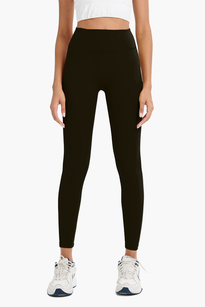 7/8 Naked Feeling Retro Leggings for Women - High Waist Yoga Pants with Soft Stretchy Fabric | Perfect for Workouts, Lounge & Everyday Wear