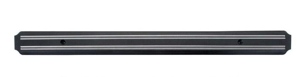 IBILI 38cm Magnetic Knife Holder - Black/Silver Knife Storage Bar for Kitchen Countertop & Wall Mount | Secure Knife Organizer for Chefs & Home Cooks