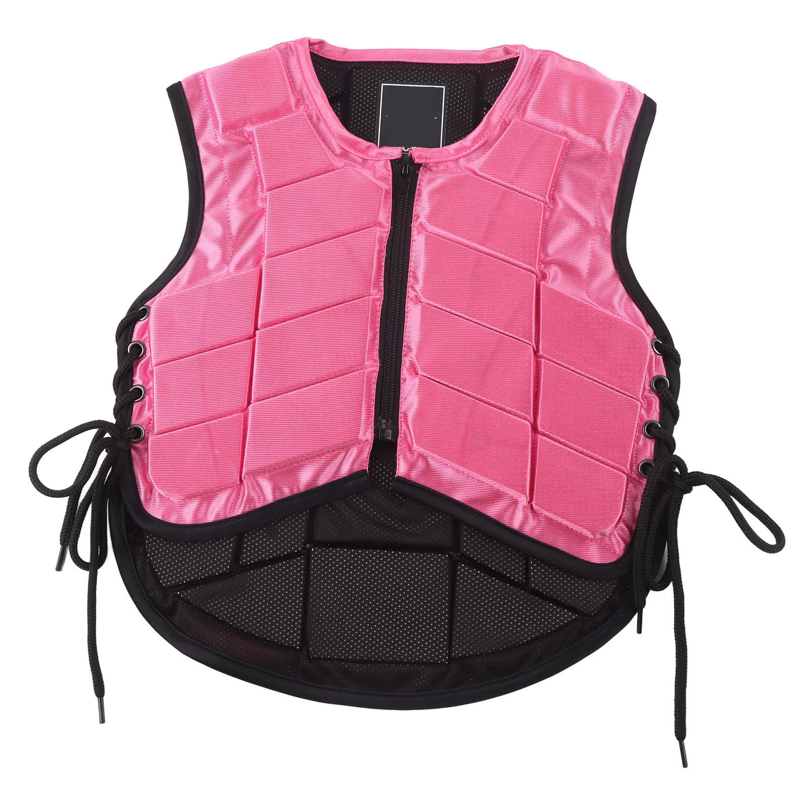 Kids Equestrian Safety Vest - Foam Padded Horse Riding Protective Gear for Girls (Pink) | Ideal for Horseback Riding Lessons, Equestrian Training & Outdoor Activities