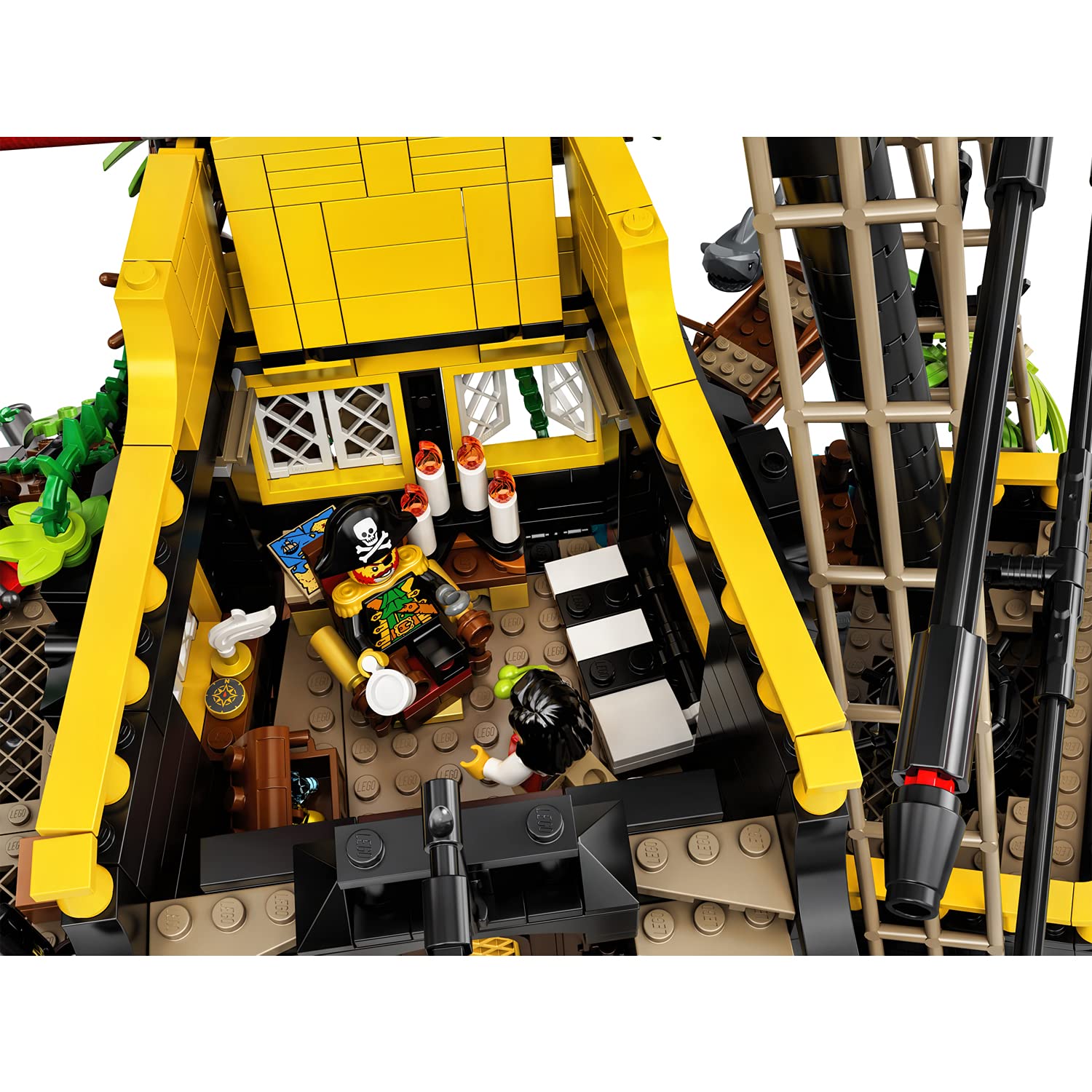 LEGO Ideas Pirates of Barracuda Bay 21322 Building Kit - 2,545 Piece Pirate Shipwreck Model with Action Figures for Play & Display - Perfect Birthday Gift for Kids & Collectors - Build & Display Pirate Adventures at Home
