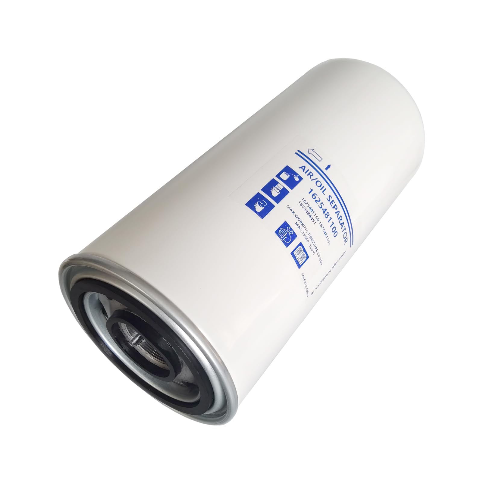 High-Performance Air/Oil Separator Replacement for GA18/22VSD+ Series Air Compressors - Compatible with Models 1625481100, 1625481150, 1625481101, 1625481151 - Ideal for Industrial Air Compressor Maintenance and Oil Filtration Systems
