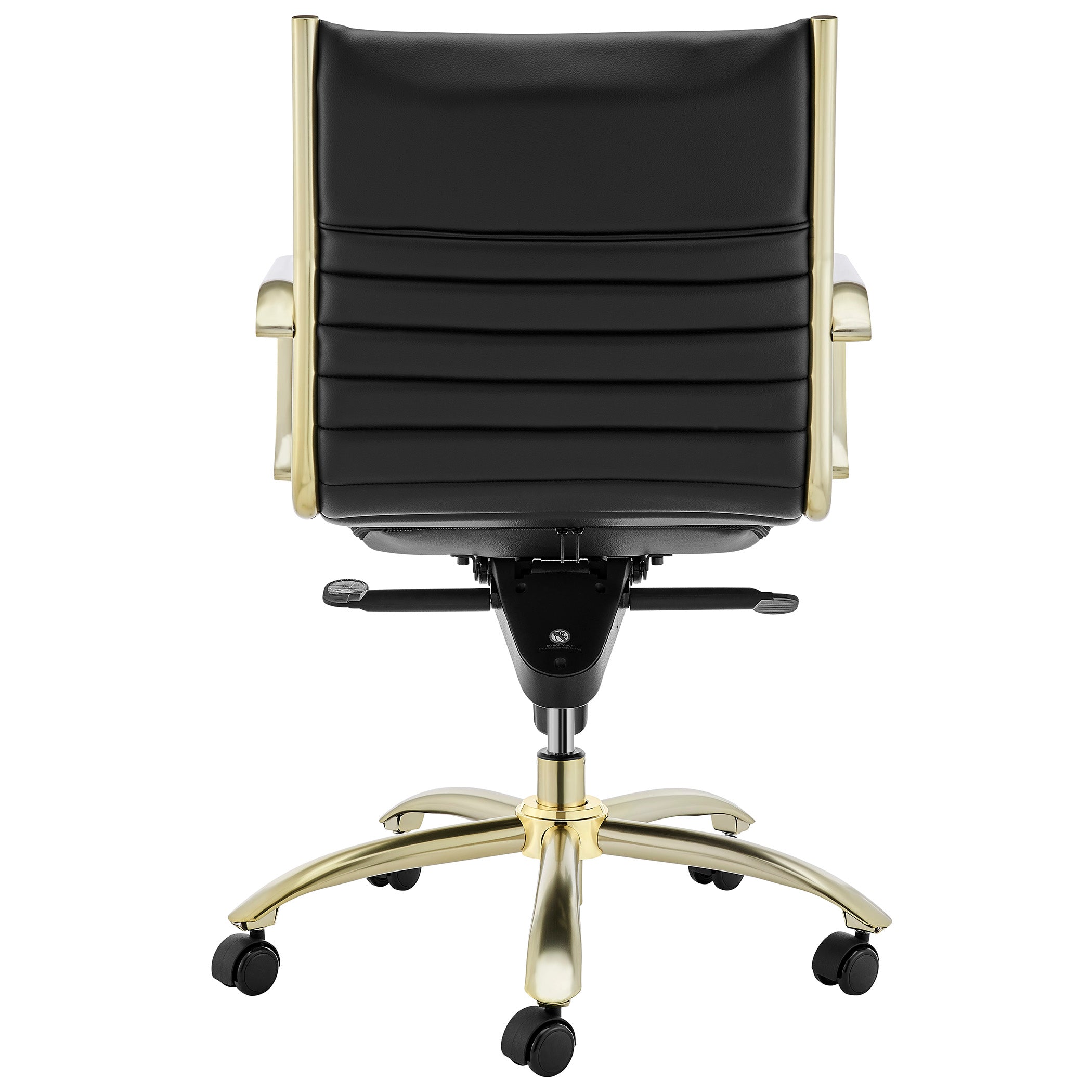 Dirk Low Back Office Chair with Chromed Steel Base - Ergonomic Mesh Desk Chair for Home & Office Workspaces - Perfect for Long Hours of Computer Work, Gaming, and Study Sessions