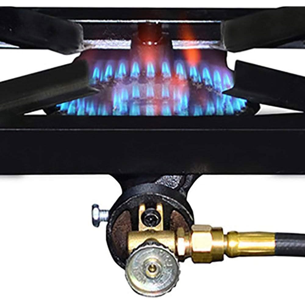 Mr. Heater F235825 15,000 BTU Single Burner Angle Iron Stove - Portable Camping Heater for Outdoor Adventures, Hunting & Emergency Heating