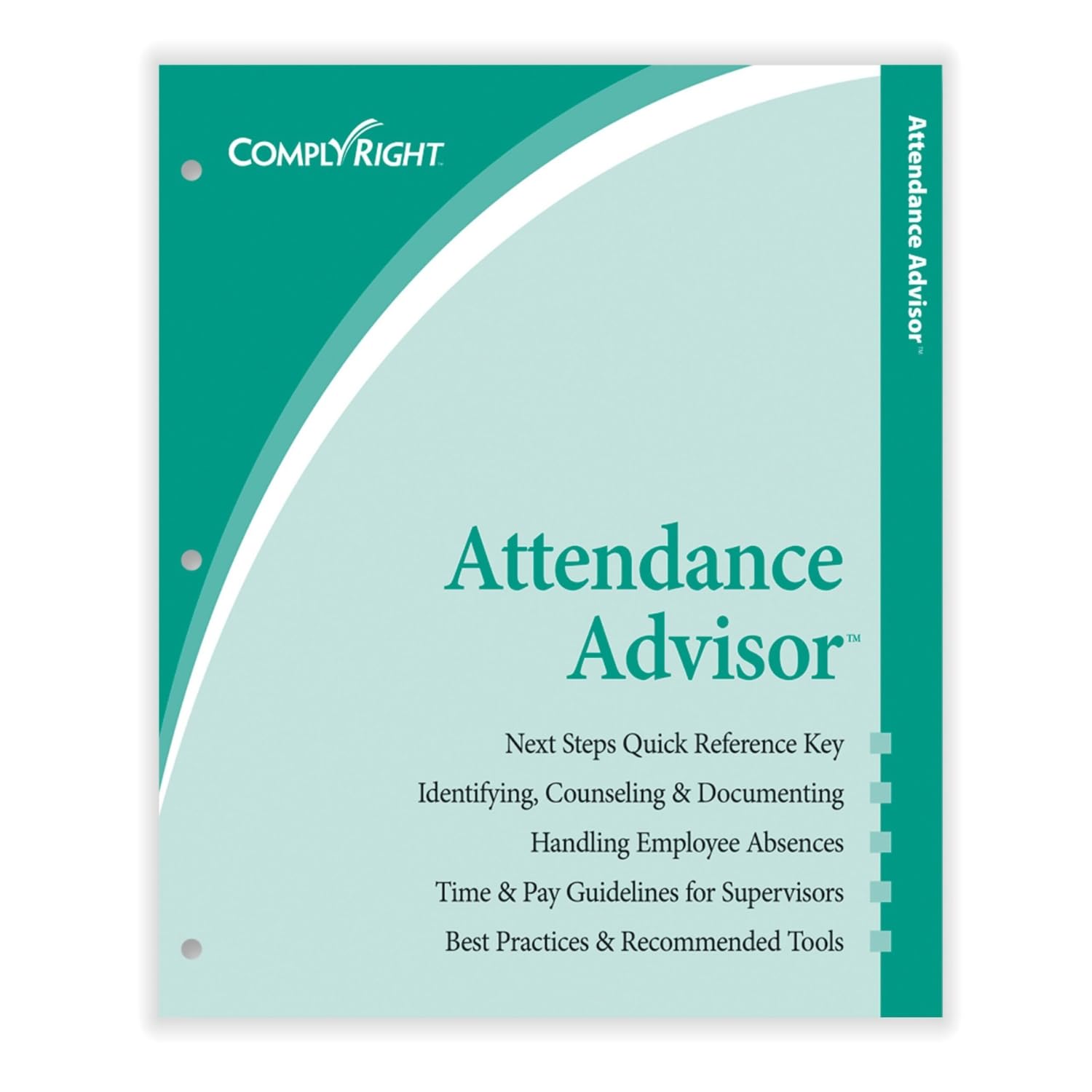 2025 Attendance Calendar Kit - Pack of 25 White Office & School Planners for Teachers, Students & Professionals - Perfect for Classroom, Workplace & Home Organization