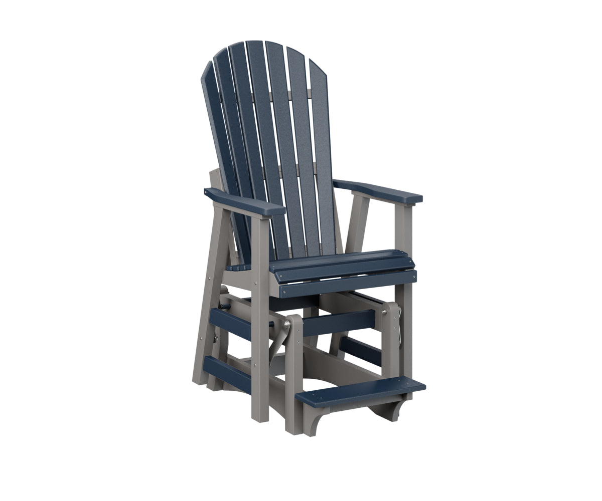 Navy Blue on Light Gray