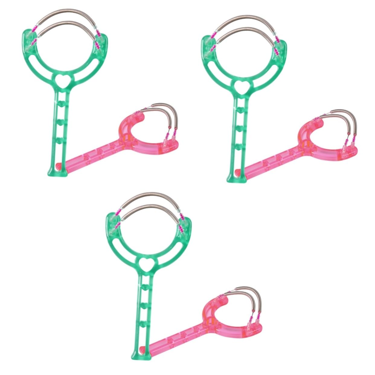 NOLITOY 6-Pack Spring Facial Hair Remover Roller Epilator Tool - Painless Hair Removal for Women, Safe & Effective for Upper Lip, Chin, Cheeks - Perfect for Home Spa & Beauty Routine
