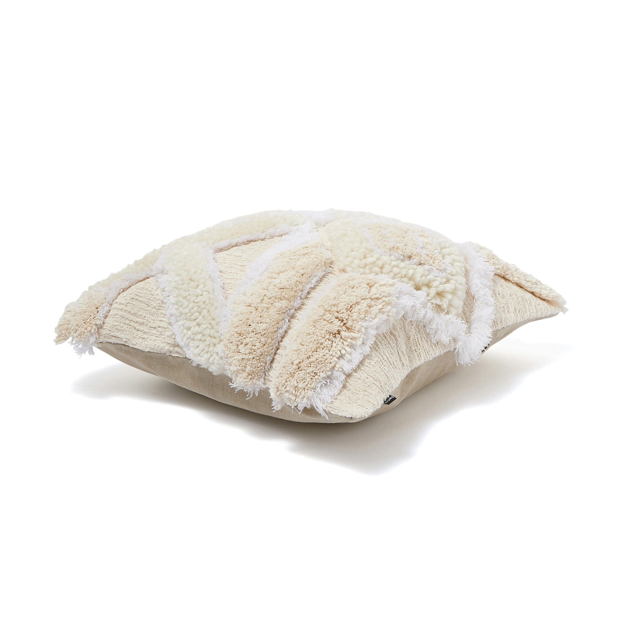 Premium 18x18 Inch Ivory Cushion Cover - Soft & Durable Cotton Pillow Case for Sofa, Bed, Chair - Home Decor & Living Room Accessories