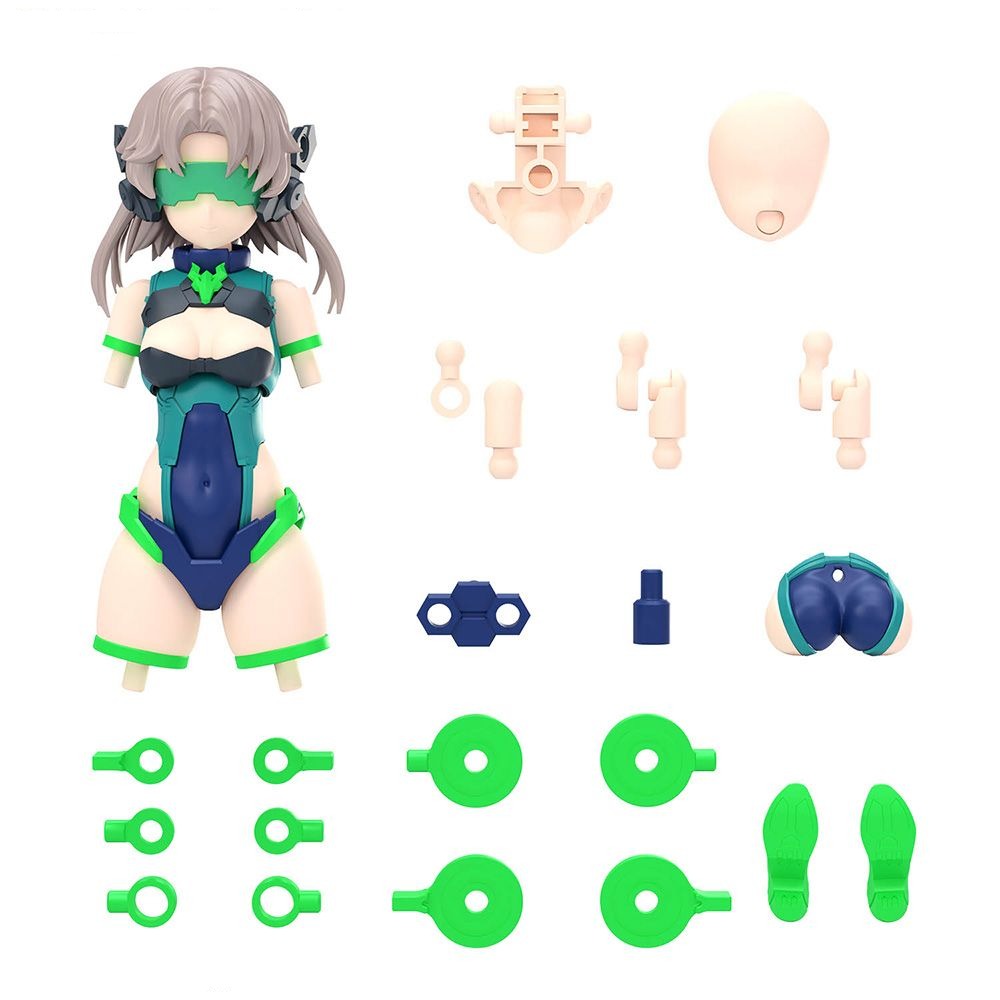 Bandai 30 Minutes Sisters 30MS OP-14 Option Parts Set 14 Spotter Costume (Color B) Model Kit - Anime Figure Customization for DIY Hobbyists | Perfect for Cosplay, Display & Photography
