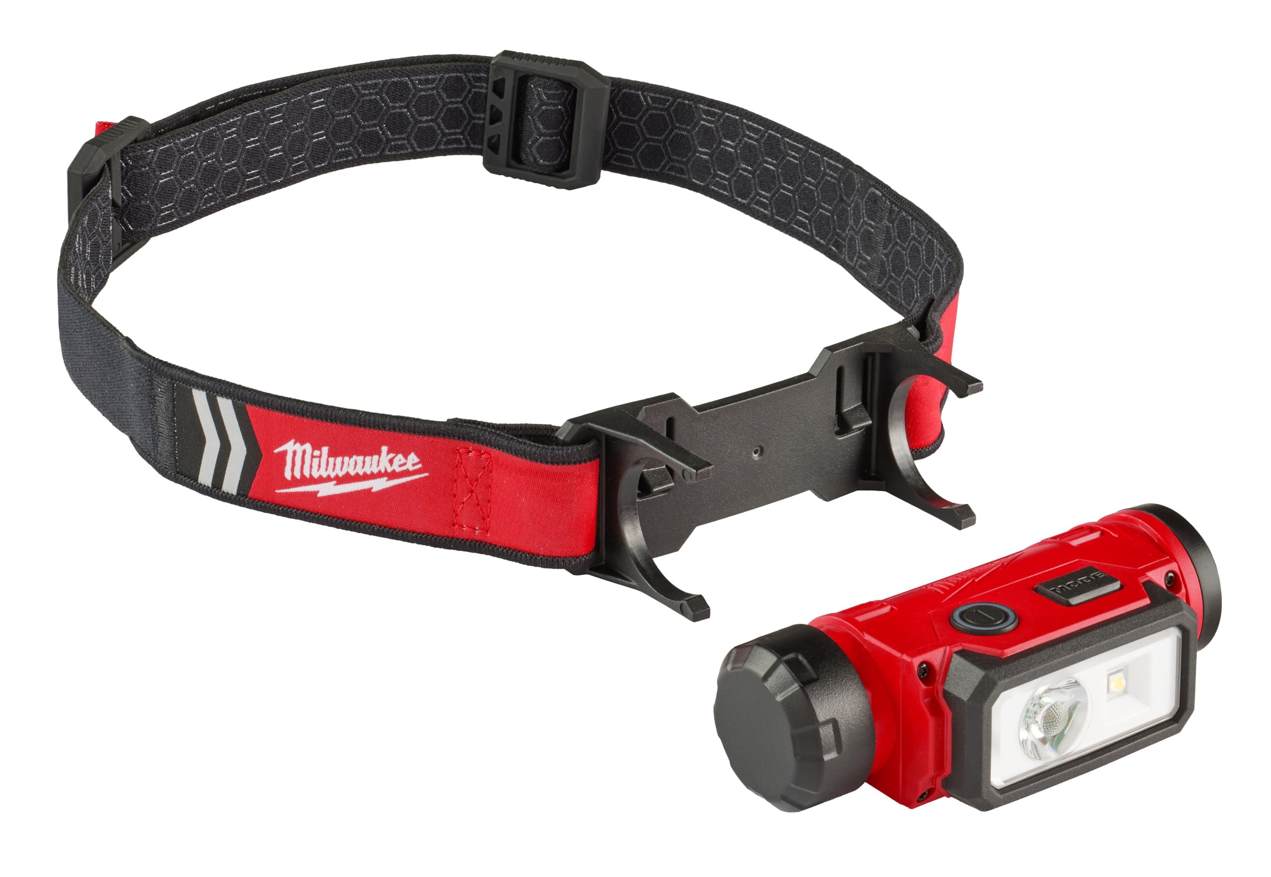 Milwaukee 2163-21 USB Rechargeable LED Headlamp with Battery & Charger - Bright Hands-Free Lighting for Camping, Hiking, Construction Work and Nighttime Repairs