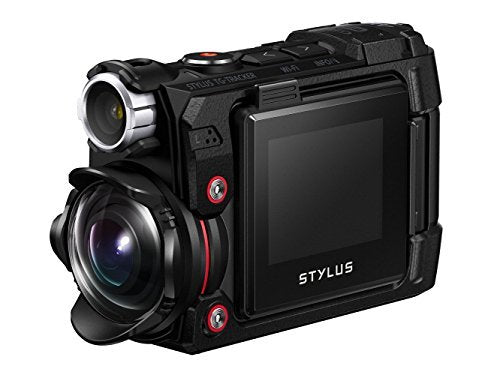 Olympus Stylus Tough TG Tracker Waterproof Action Camera - 4K Ultra HD, Shockproof & Freeze-Proof for Outdoor Adventures, Hiking, Snorkeling, and Extreme Sports
