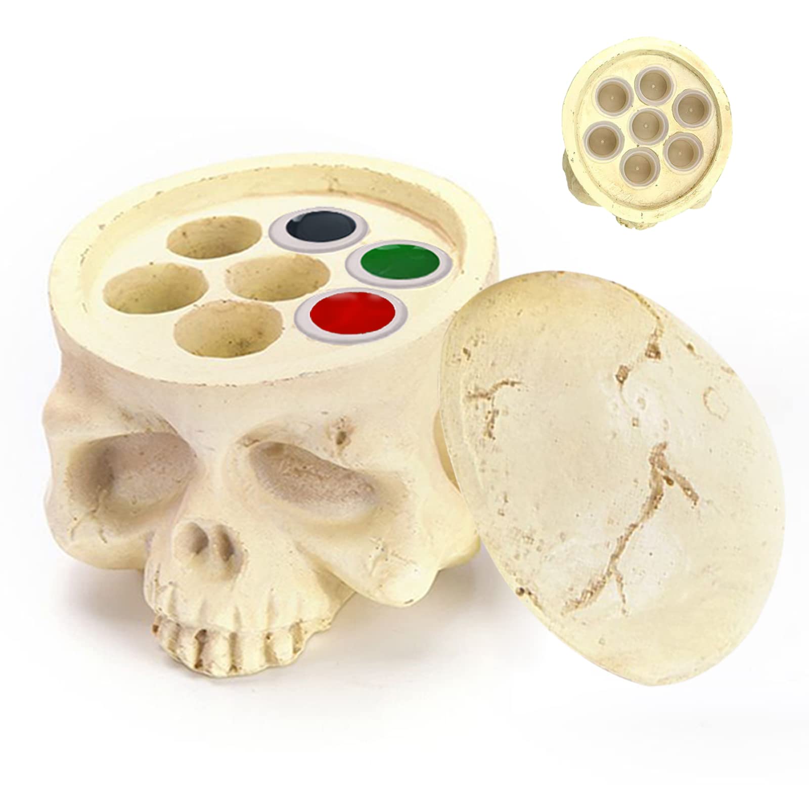 **Emalla Hard Resin Tattoo Ink Cup Holder - Pigment Cap Stand for Permanent Makeup & Large Ink Cups | Durable & Portable for Tattoo Artists & Professionals**    *(Use Case: Ideal for tattoo studios, permanent makeup artists, and professionals needing organized ink storage during sessions.)*