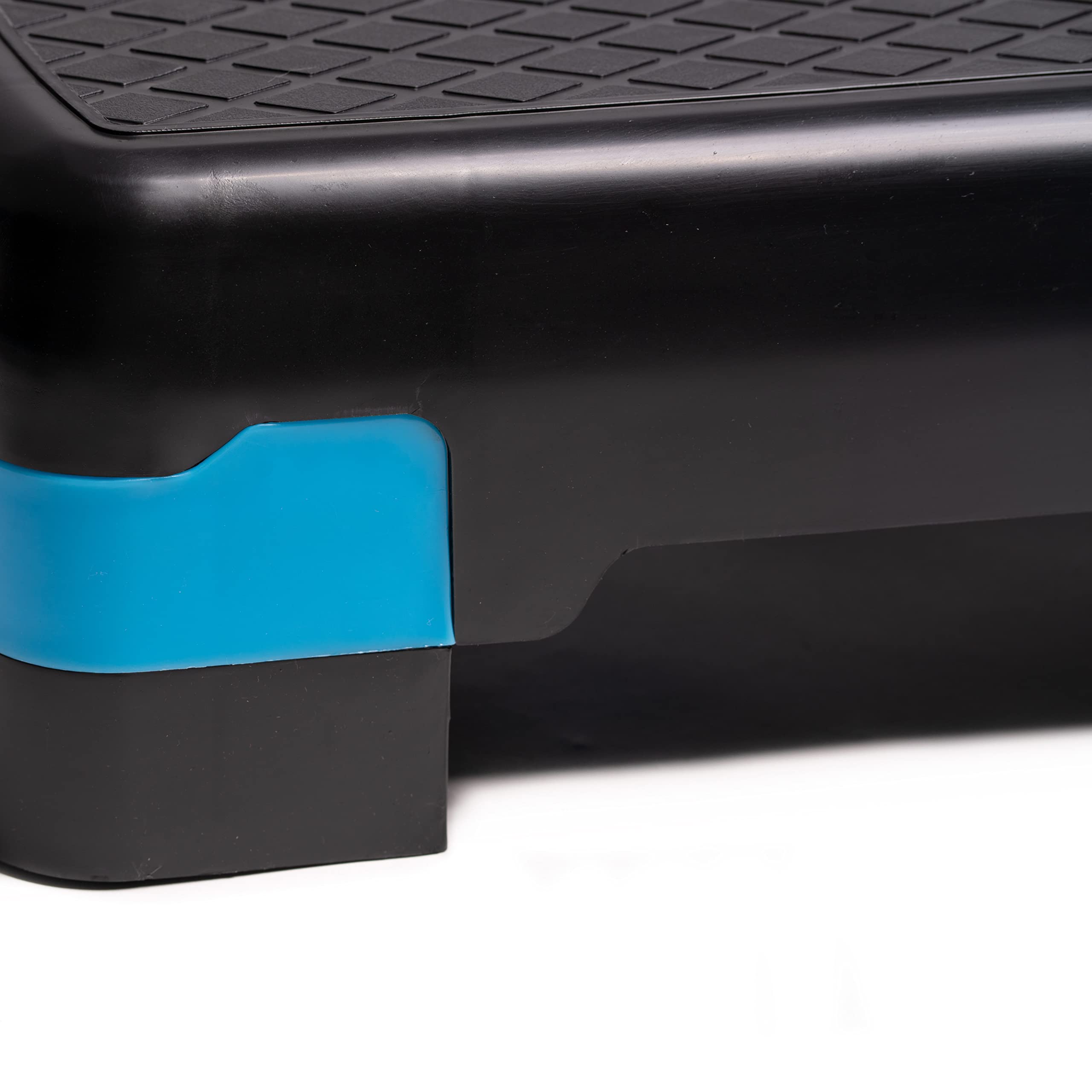 PRISP Adjustable Aerobic Stepper 68cm - 2 Level Height (10cm/15cm, 4