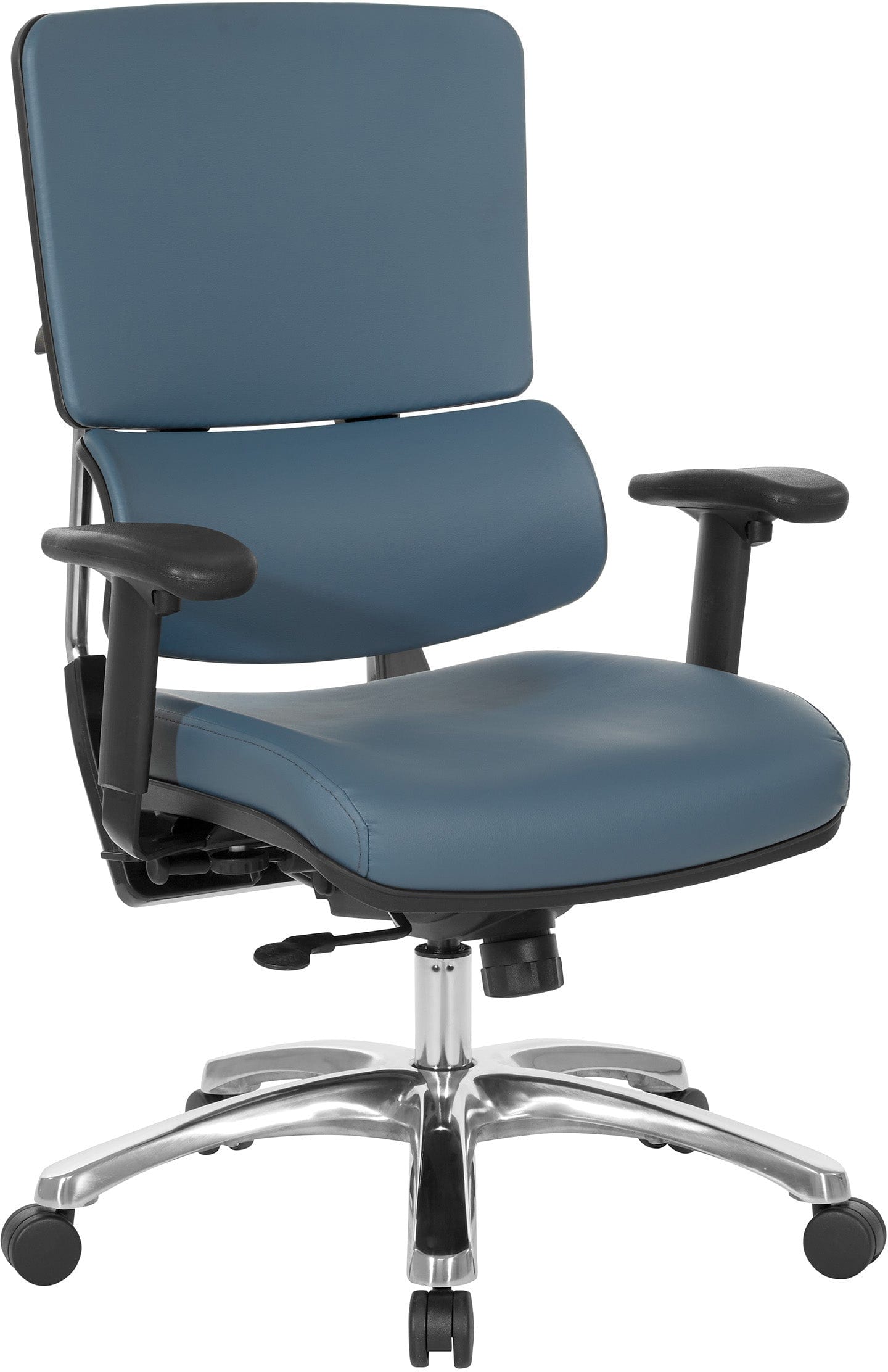 Office Star Dillon Ergonomic Managers Chair with Adjustable Seat and Back Support - Perfect for Home Office, Executive Desks & Conference Rooms