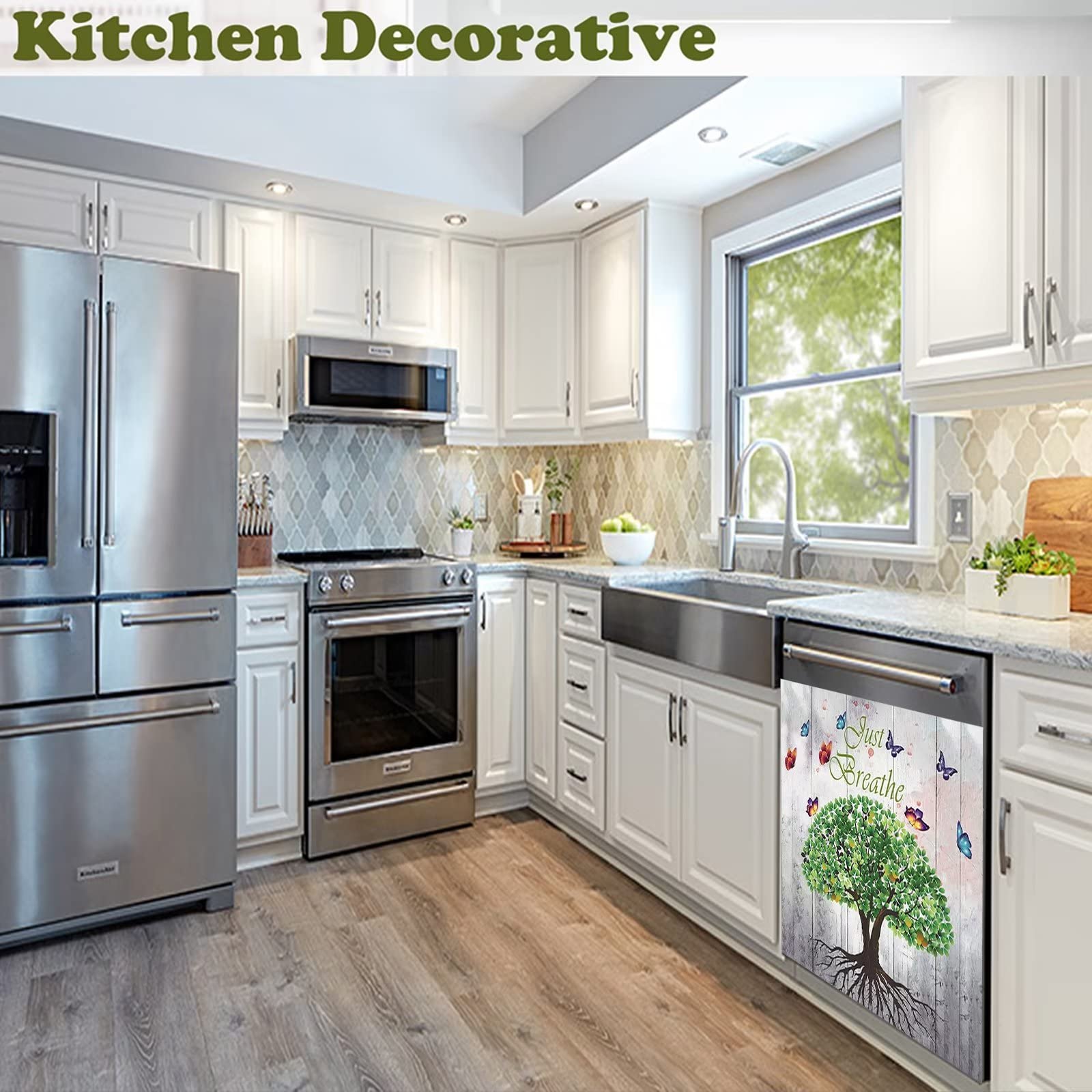 Tree of Life Dishwasher Magnet Cover - 23