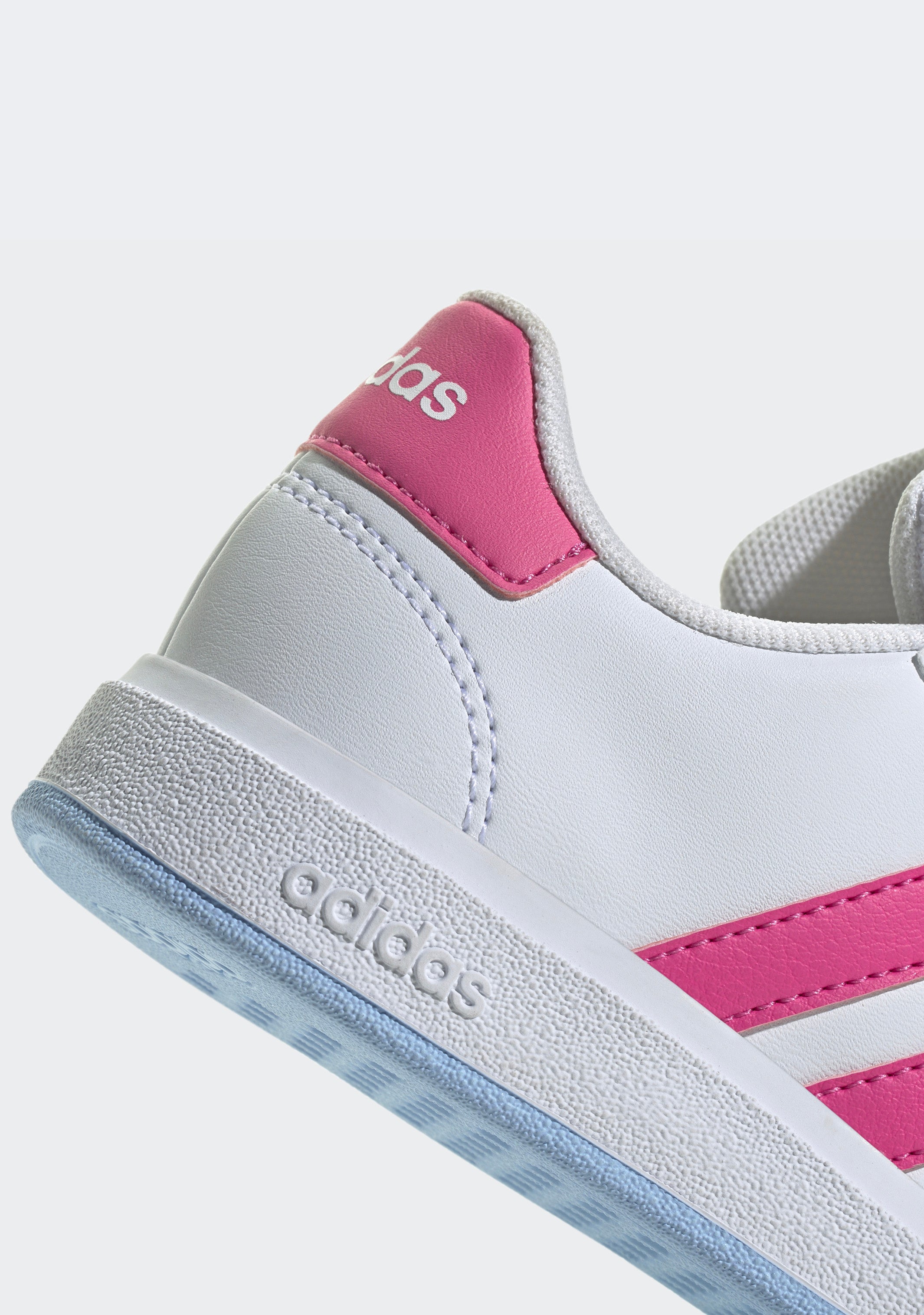 Adidas Grand Court 2.0K Kids' Sneakers - Lightweight Comfortable Tennis Shoes for Boys & Girls - Perfect for School, Playground & Everyday Wear