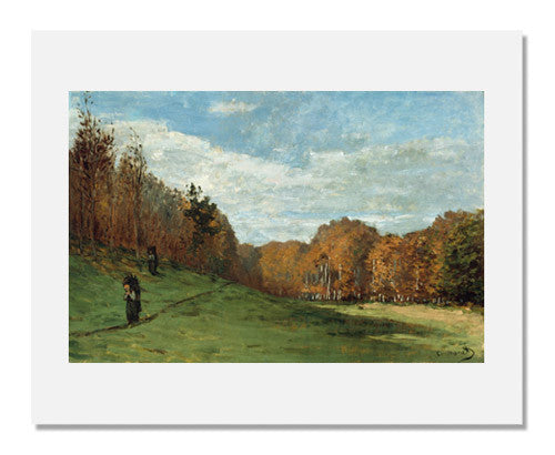 Claude Monet Woodgatherers at the Edge of the Forest Painting - Impressionist Art Print for Home & Office Decor - Perfect for Living Room, Bedroom or Gallery Wall Display