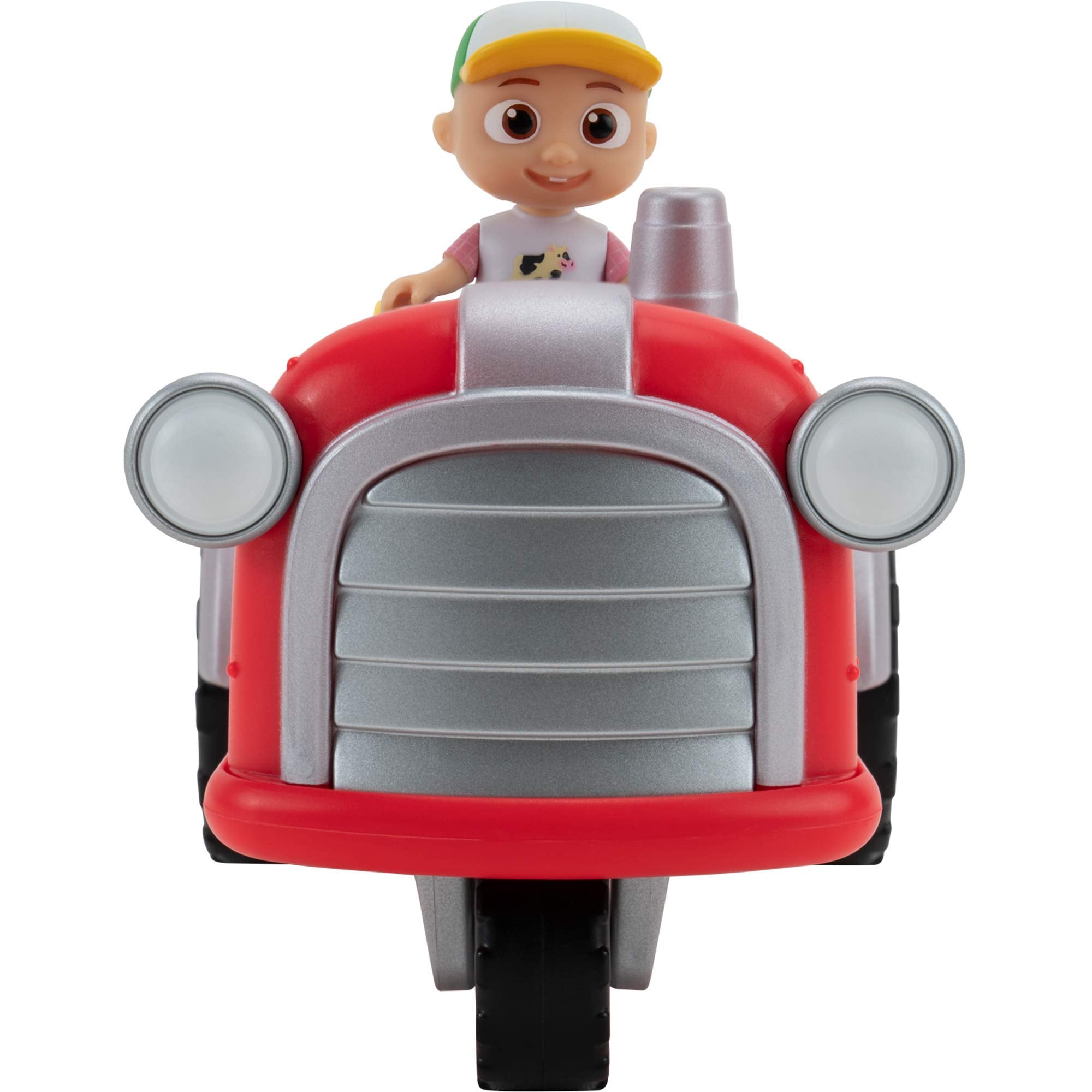**Cocomelon Official Musical Tractor Toy with Sounds & 3-Inch JJ Figurine – Plays the MacDonald Song – Fun Learning Toy for Toddlers & Kids (Ideal for Playtime, Birthday Gifts & Early Childhood Education)**