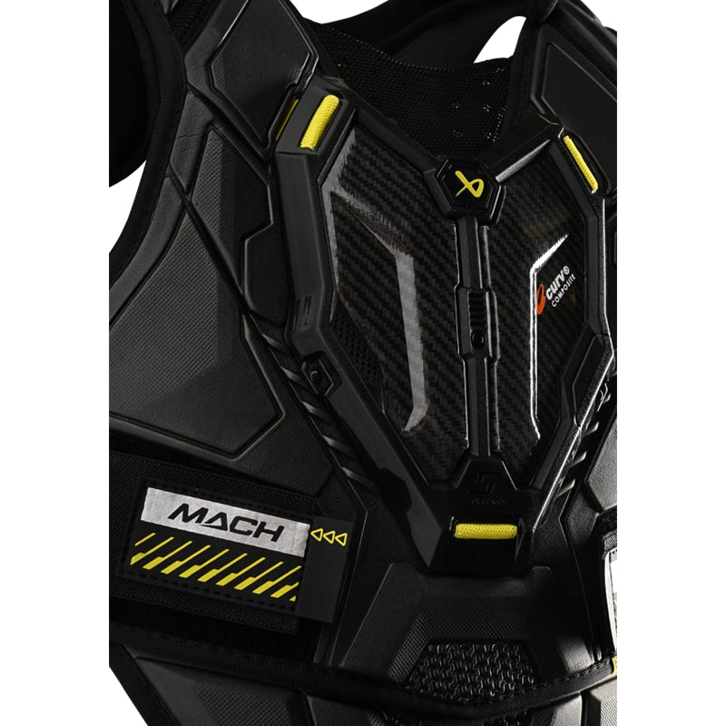 Bauer Supreme Mach Intermediate Shoulder Pads - Ice Hockey Protective Gear for Youth & Adult Players - Perfect for Training & Competitive Games
