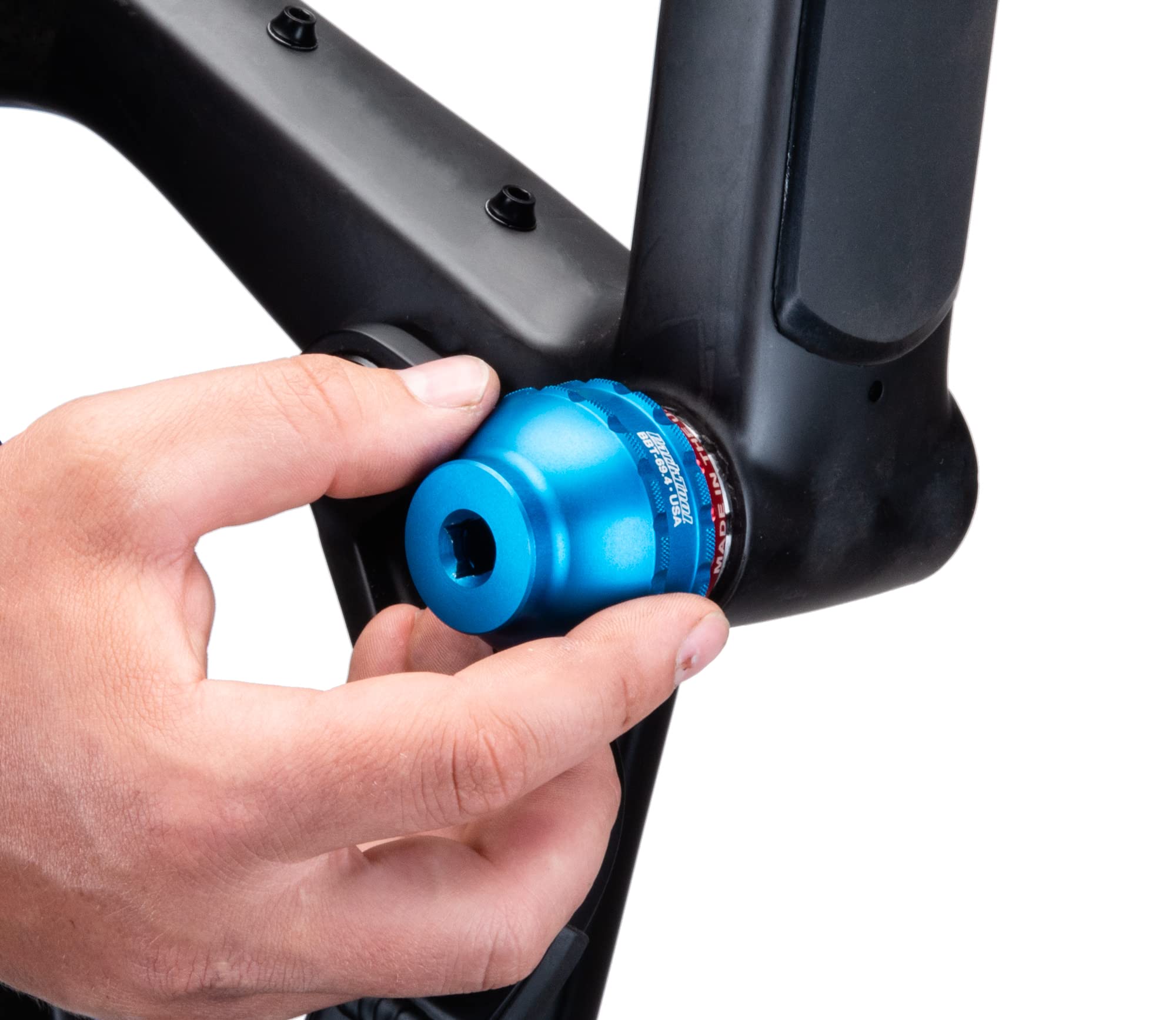 BBT Bike Bottom Bracket Tool - Professional Bicycle Pedal Crank Removal Tool in Blue - Perfect for Mountain Bike & Road Bike Maintenance and Repair