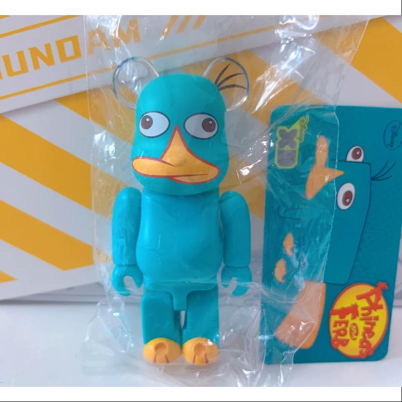 Bearbrick Series 26 ANIMAL Perry the Platypus 100% Collectible Vinyl Figure - Perfect for Anime Fans, Toy Collectors & Home Decor Display