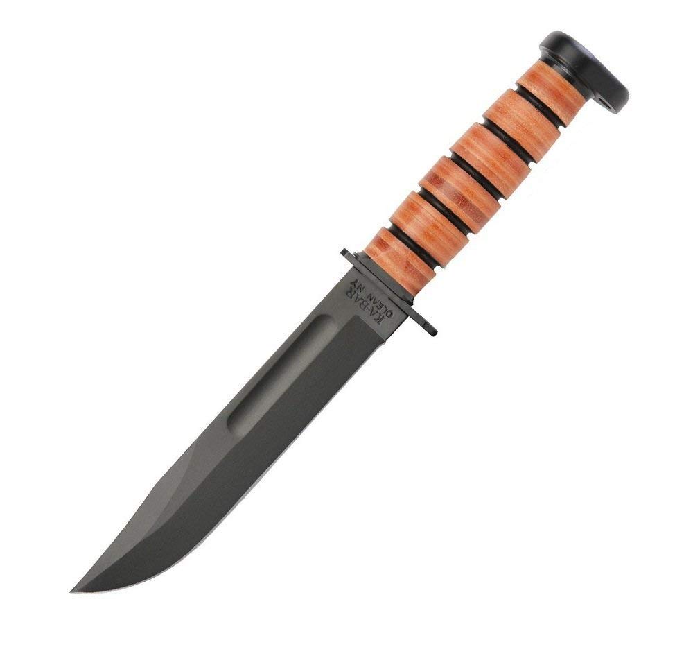 Ka-Bar 1317 Dog's Head Utility Knife with Sheath - 12