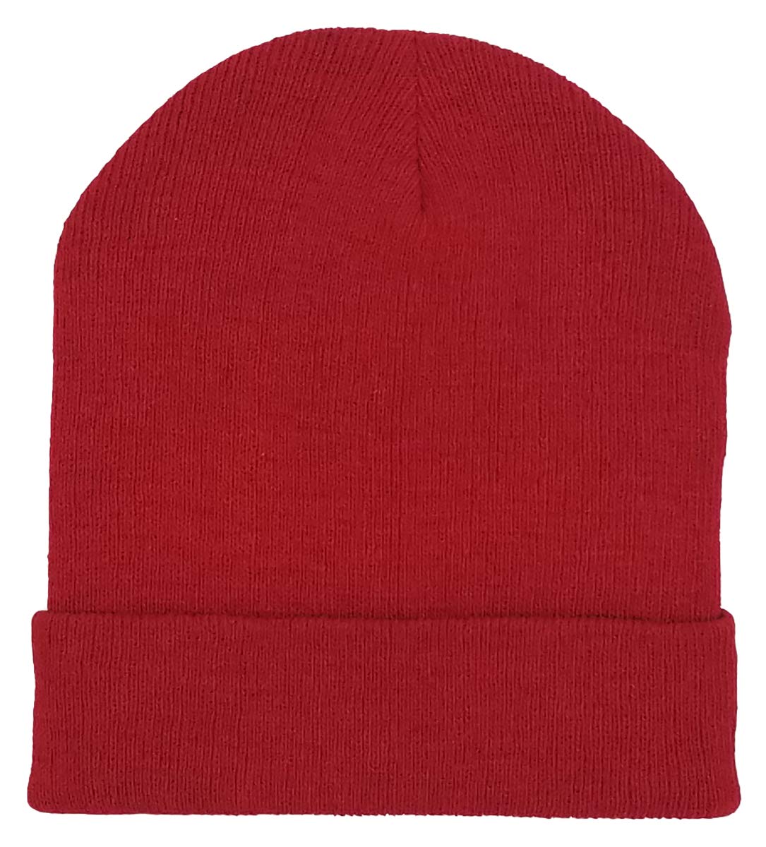24 Pack Kids Beanies - Soft Thick Winter Knit Hats for Boys & Girls - Warm Cuffed Heat Insulating Bulk Hats for Cold Weather - Perfect for School, Outdoor Play & Winter Sports