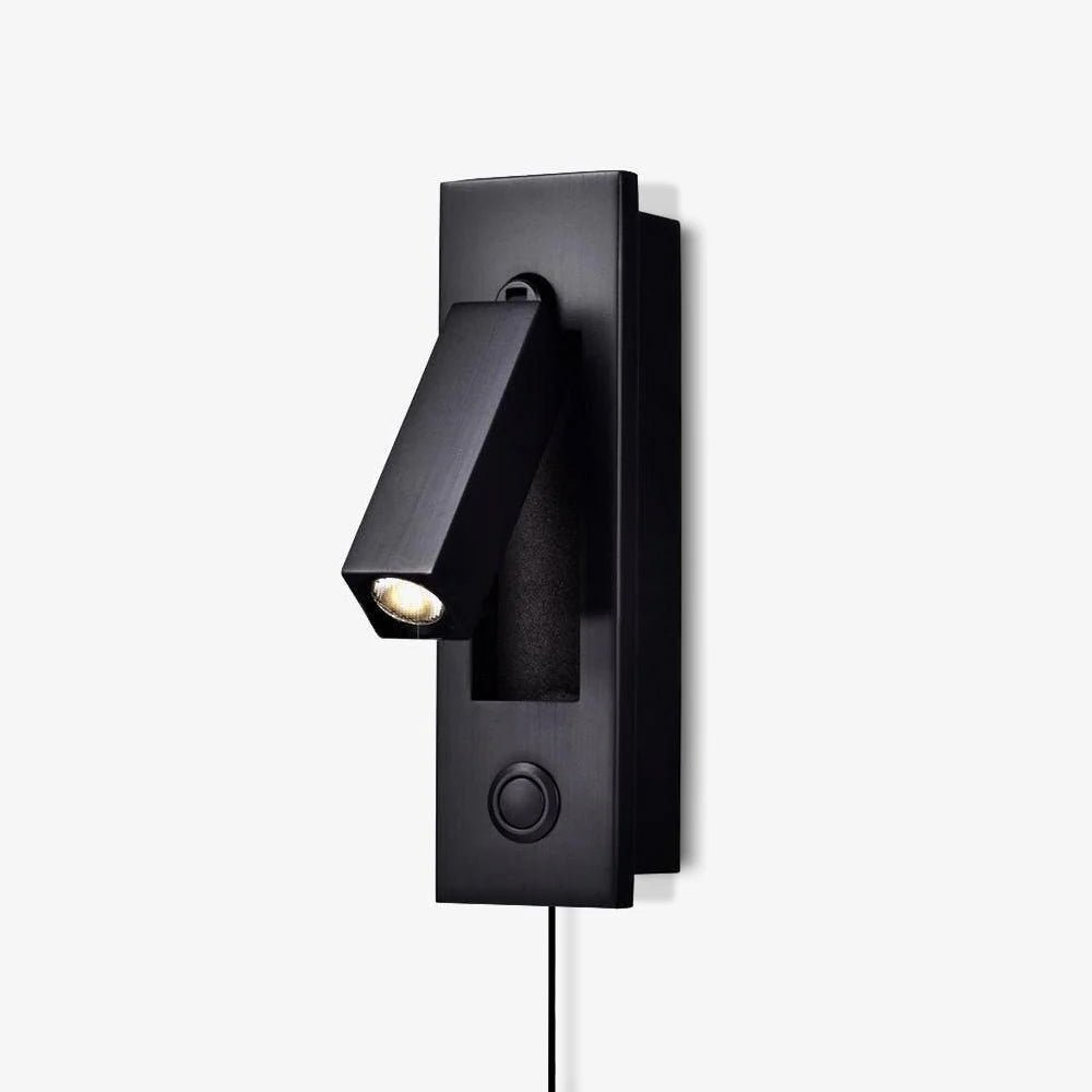 Modern Plug-in Wall Sconce with Adjustable Arm - Perfect for Bedside Lighting, Reading Nook & Small Space Decor