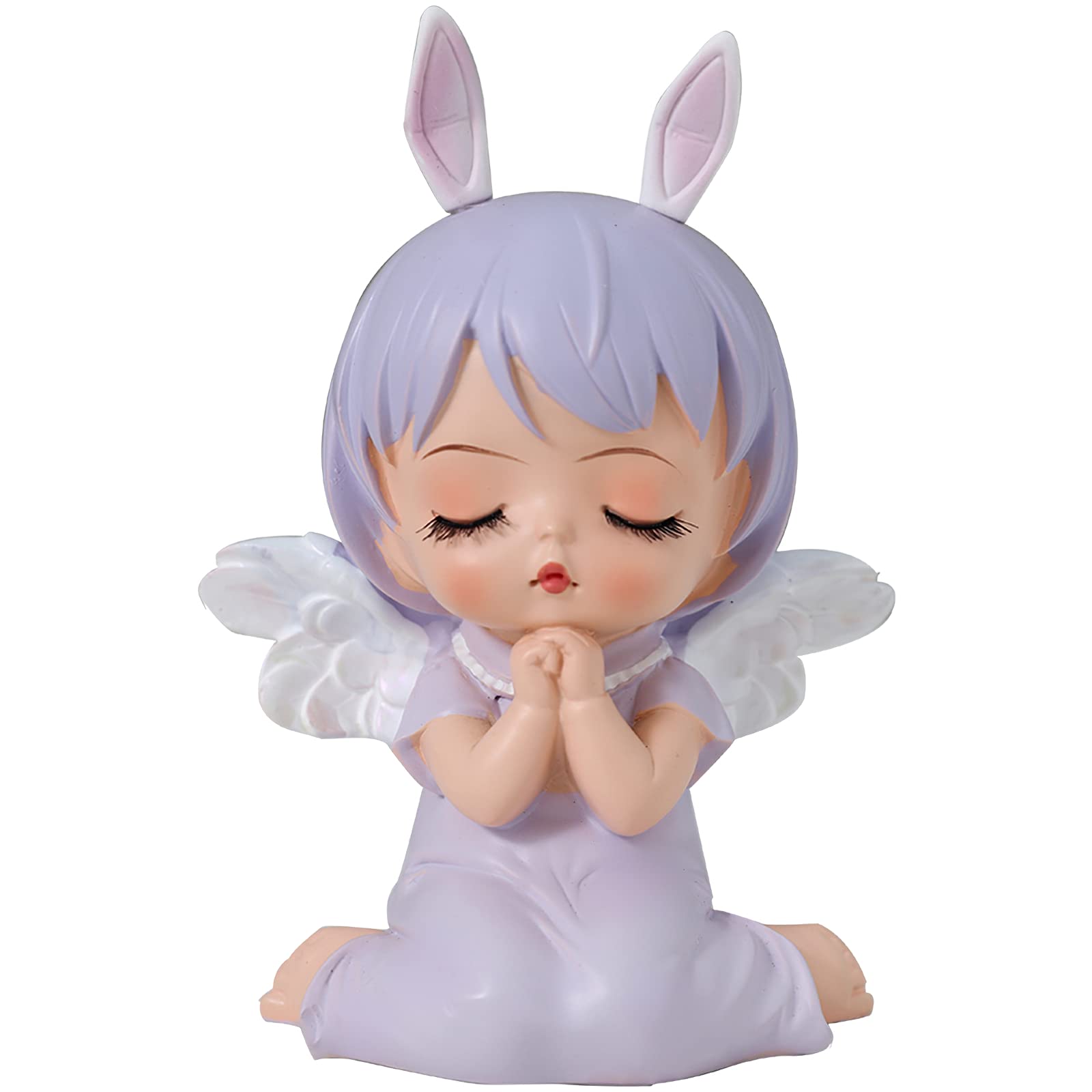 Angel Theme Cake Decorations - Exquisite Cartoon Angel Baby Baking Toppers with Rounded Corners for Children's Birthday Cakes | Blue Kitchen Baking Supplies for Parties, Baby Showers & Celebrations