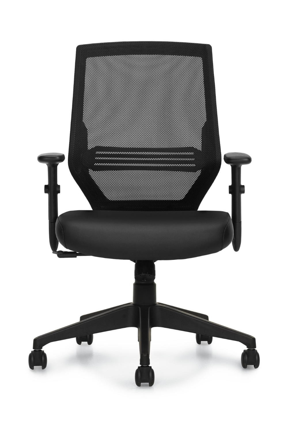 Mesh Back Tilter with Adjustable T Arms - Ergonomic Office Chair Accessory by Offices To Go (OTG12112B) | Perfect for Home Office, Gaming & Workspace Comfort