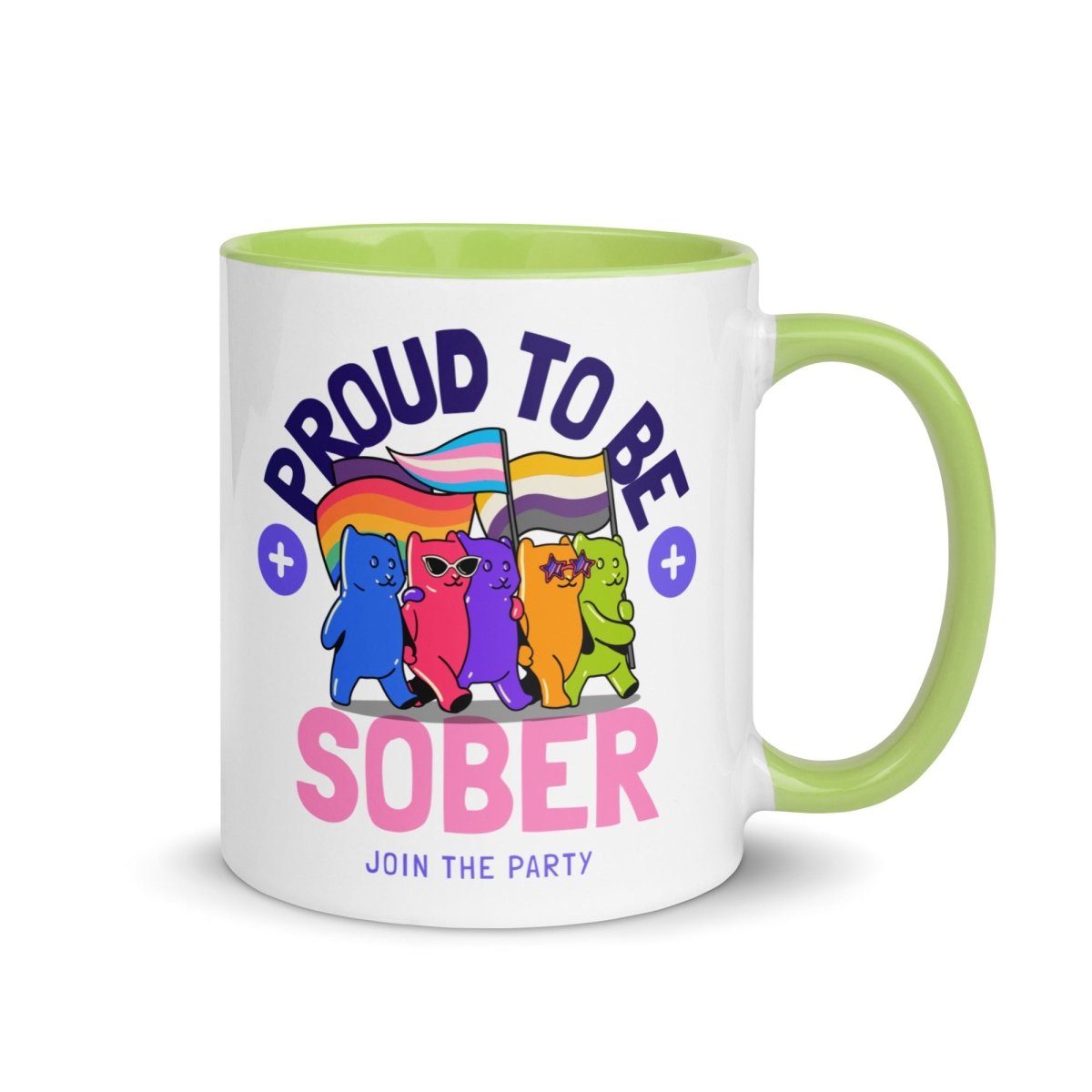 Proud to Be Sober Celebration Mug - Inspirational Coffee Cup for Recovery & Sobriety Milestones - Perfect for AA Meetings, 12-Step Programs & Sober Living Gifts