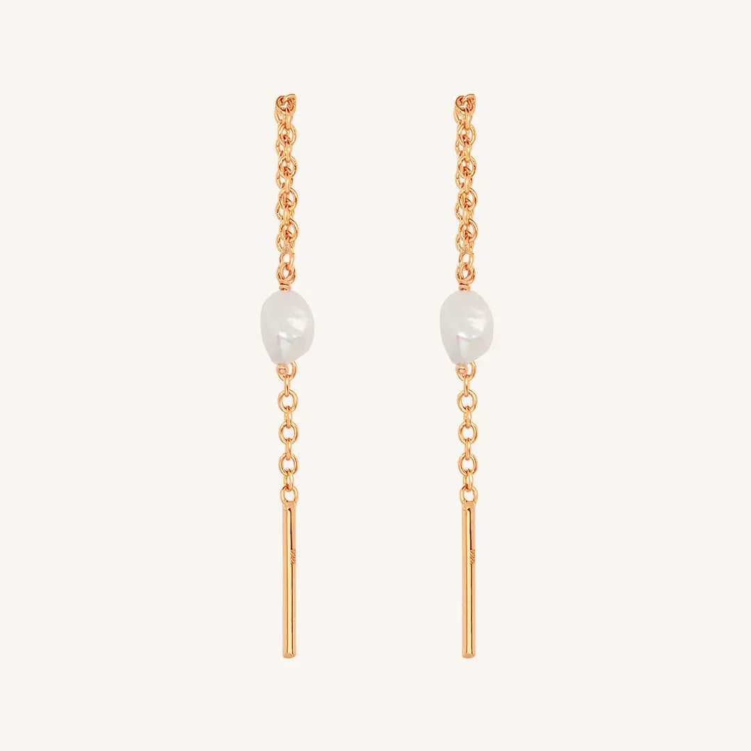 Keshi Pearl Threads - Natural Cultured Pearls for Jewelry Making, DIY Crafts & Fashion Accessories - Perfect for Necklaces, Bracelets & Earrings