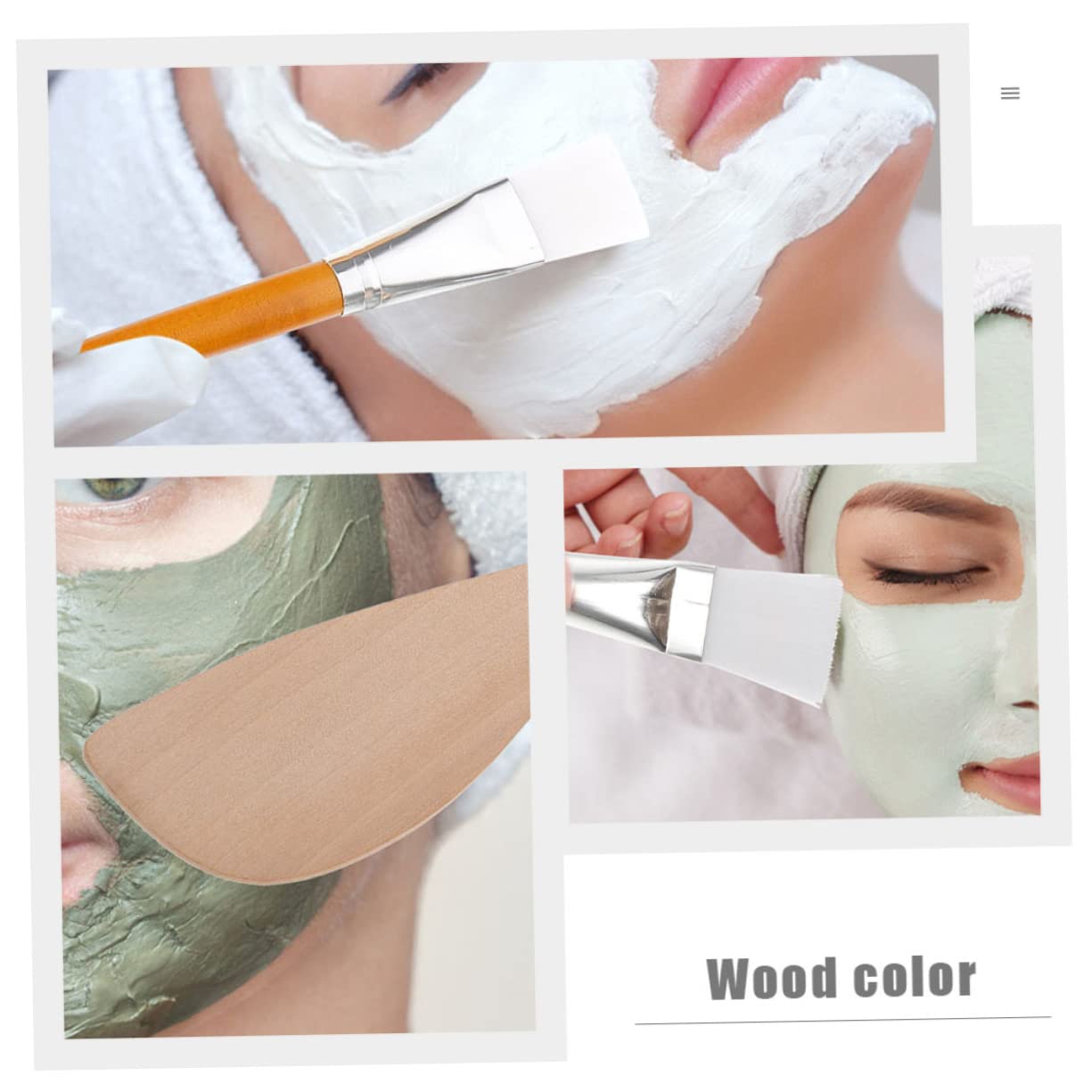 Mikinona DIY Facial Mask Bowl Set - 10 Piece Kit with Mixing Bowl, 2 Brushes, Spoon & Stirring Stick - Professional Beauty Mask Applicator for Skincare & Homemade Face Masks - Perfect for Spa Days & At-Home Skincare Routines