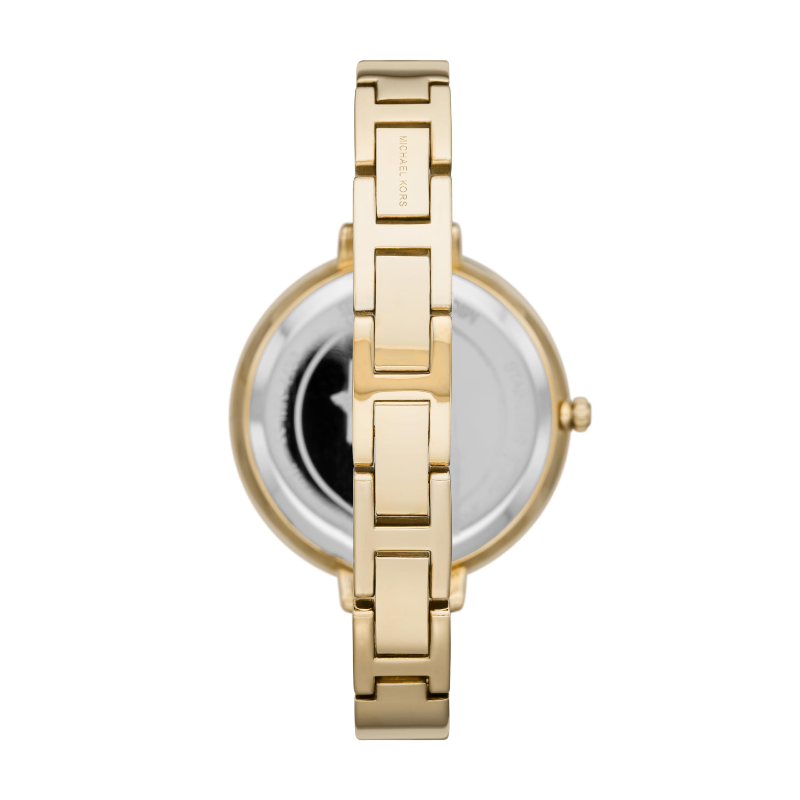 Michael Kors Parker Women's Watch - Stainless Steel & Pavé Crystal Watch with Interchangeable Bands (Steel/Leather/Silicone) | Elegant Dress Watch for Work, Parties & Everyday Wear